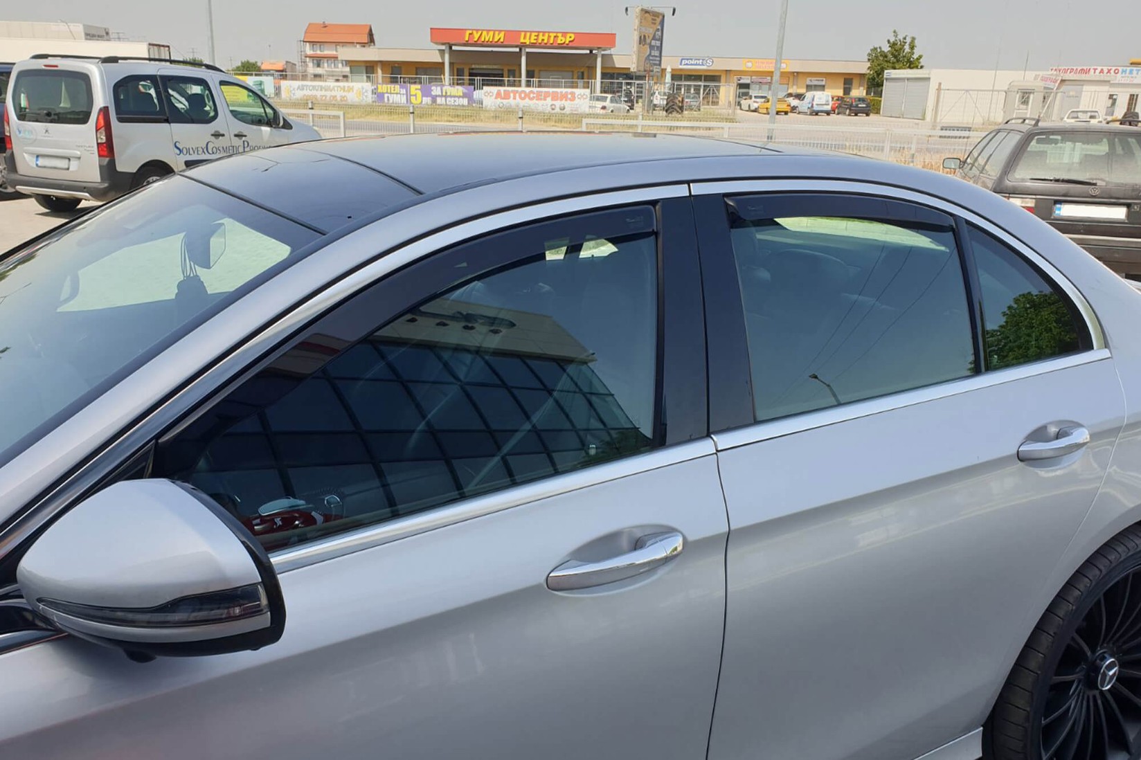 HEKO Комплет ветробрани Heko за Mercedes W213 4 врати после 2016  4 бр.