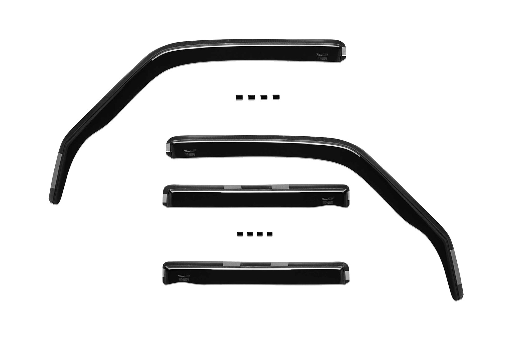 HEKO Комплет ветробрани Heko за Nissan Patrol GR Y61 5 врати после 1997  4 бр.