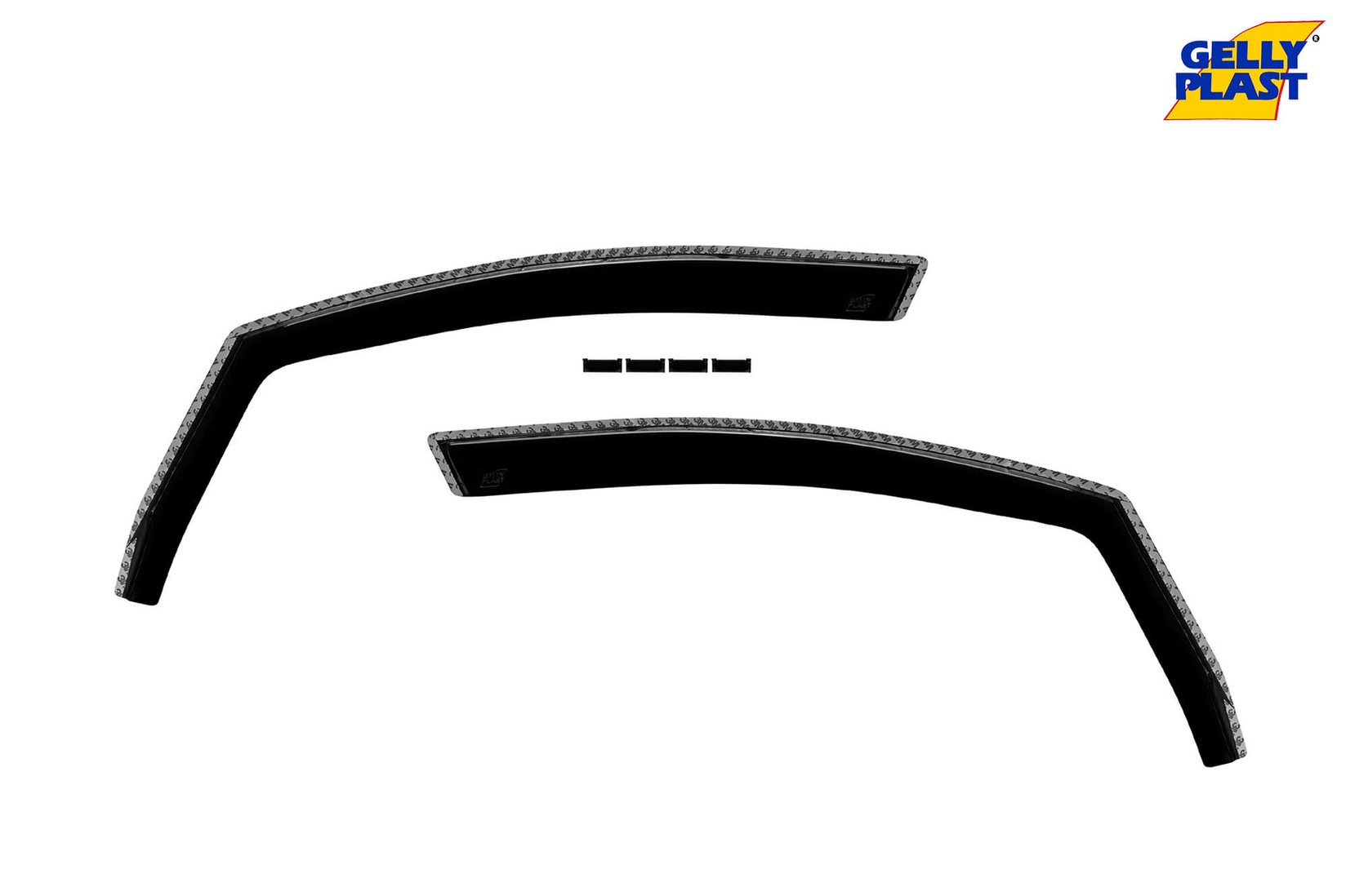 GELLYPLAST Предни ветробрани Gelly Plast за Peugeot 307 2001-2007 со 4 врати, црни 2 бројки