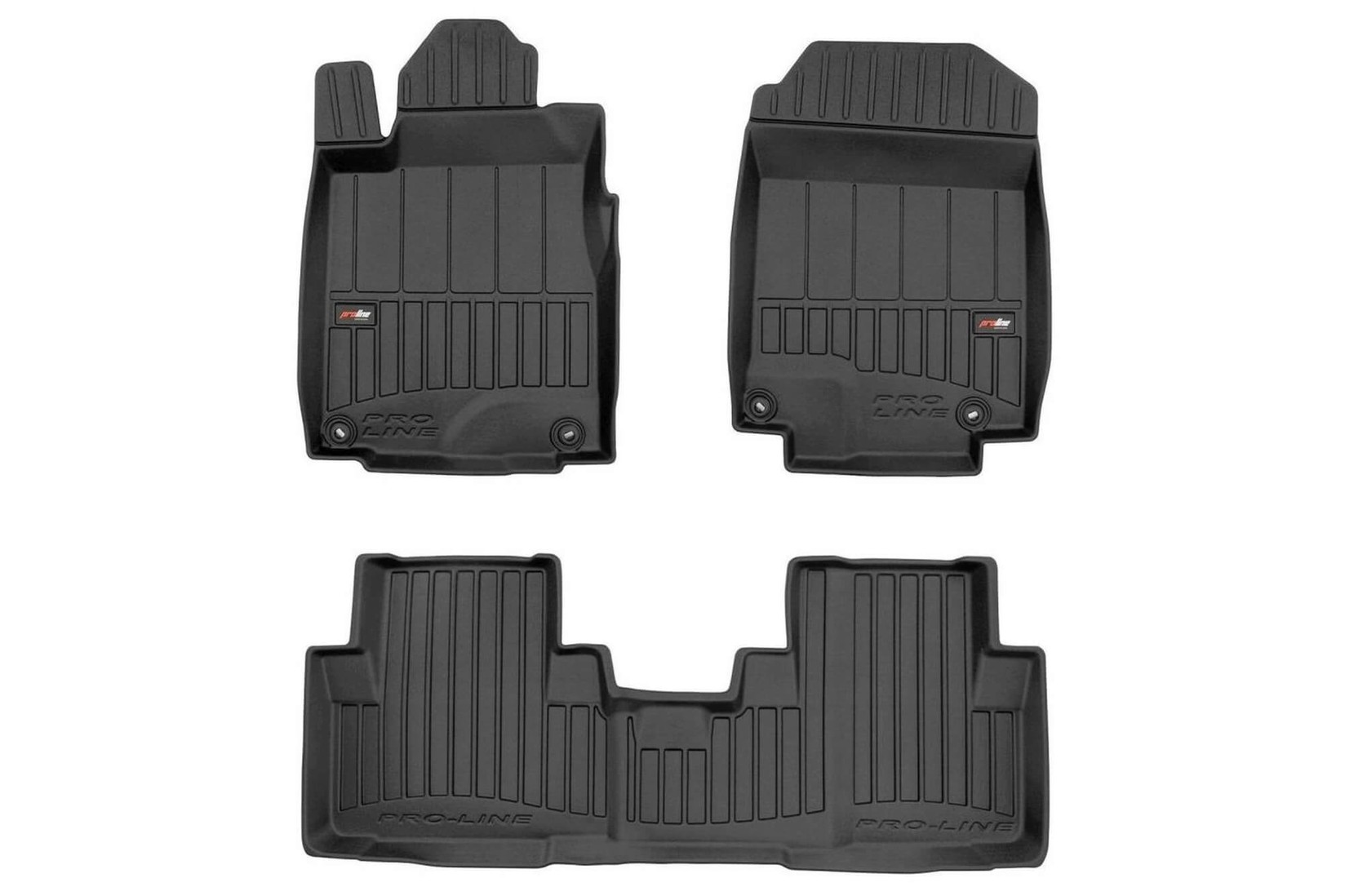 FROGUM 3D Гумени патосници за Honda Cr-v 2012-2018 3 дела црни