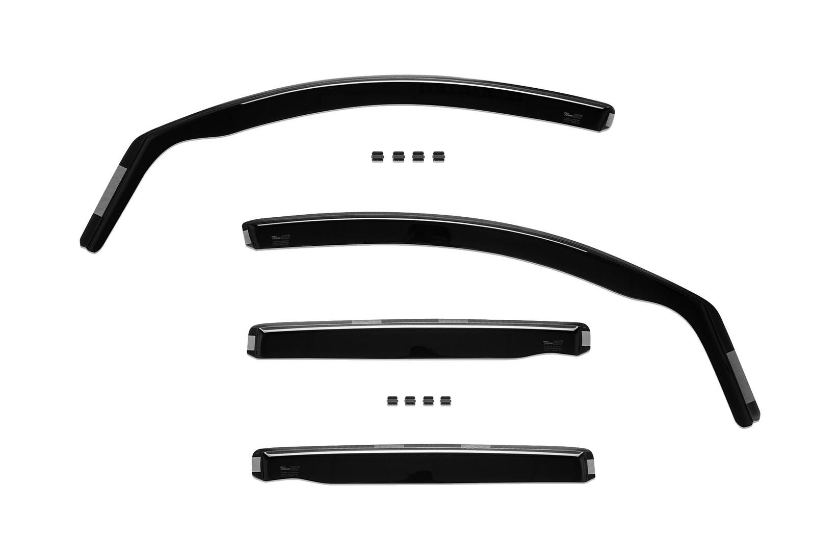 HEKO Комплет ветробрани Heko за Ford Fusion 5 врати после 2002  4 бр.