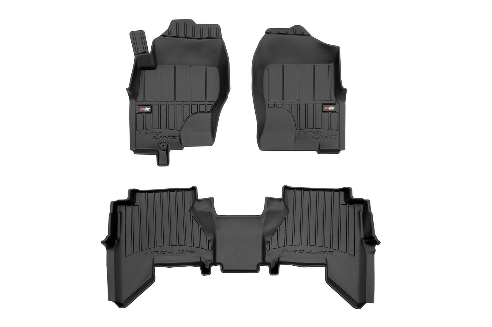 FROGUM 3D Гумени патосници за Nissan Pathfinder III 2005-2014 4 дела црни