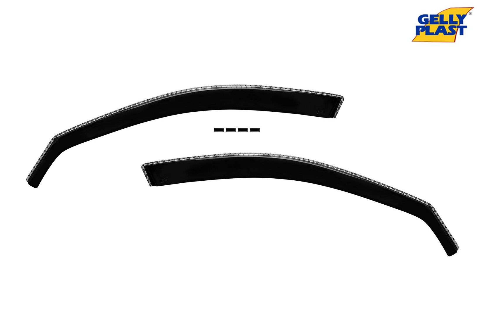 GELLYPLAST Предни ветробрани Gelly Plast за Mercedes E класа W211 седан, караван  2002-2009 со 4/5 врати, црни 2 бројки