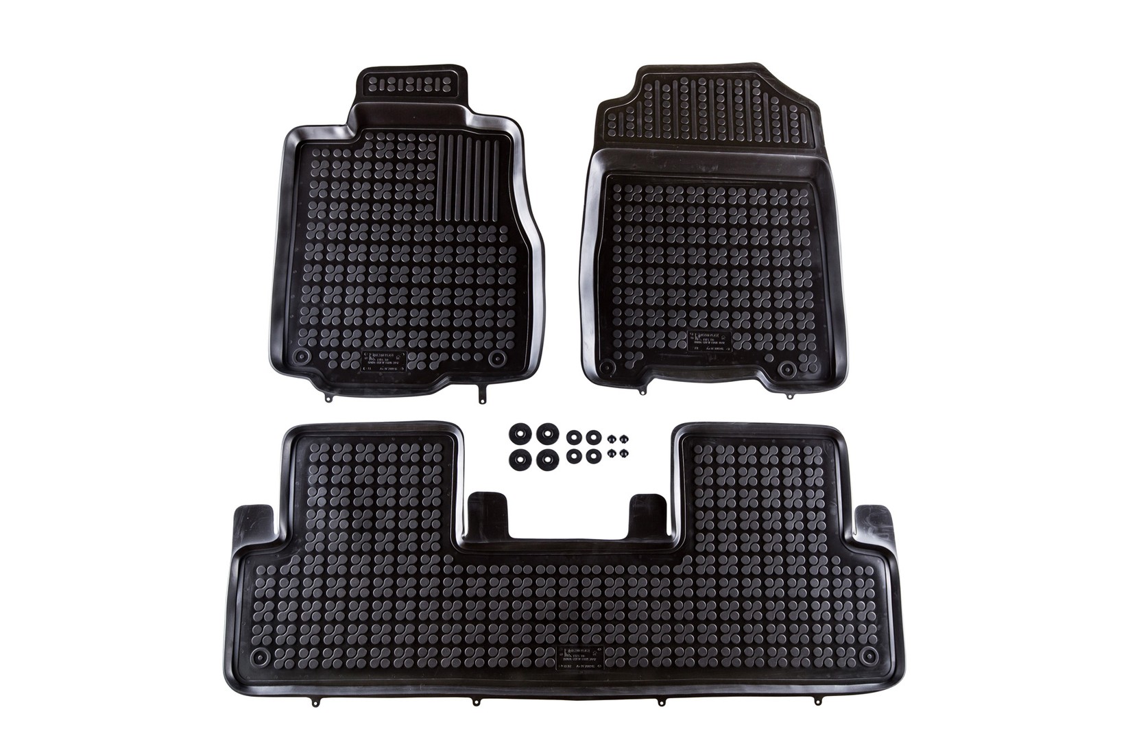 REZAW-PLAST Гумени патосници за Honda CR-v 2011-2018 3 дела црни