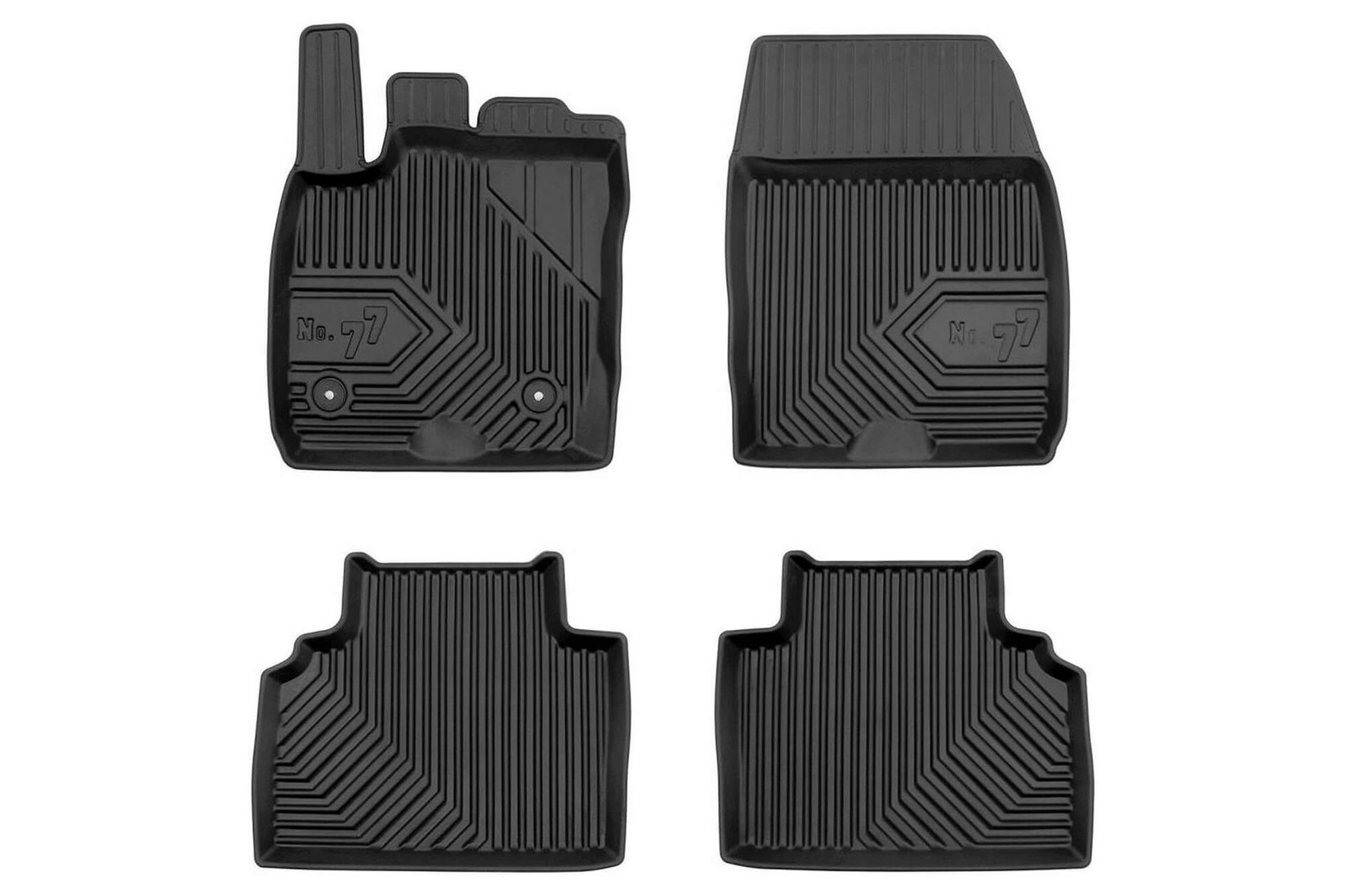 FROGUM 2.5D Гумени патосници модел 77 за Ford Tourneo Courier по 2014 година 4 дела црни