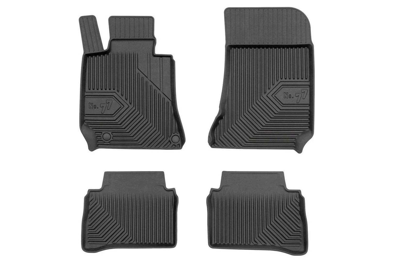 FROGUM 2.5D Гумени патосници модел 77 за Mercedes Cls C218 2010-2018 4 дела црни