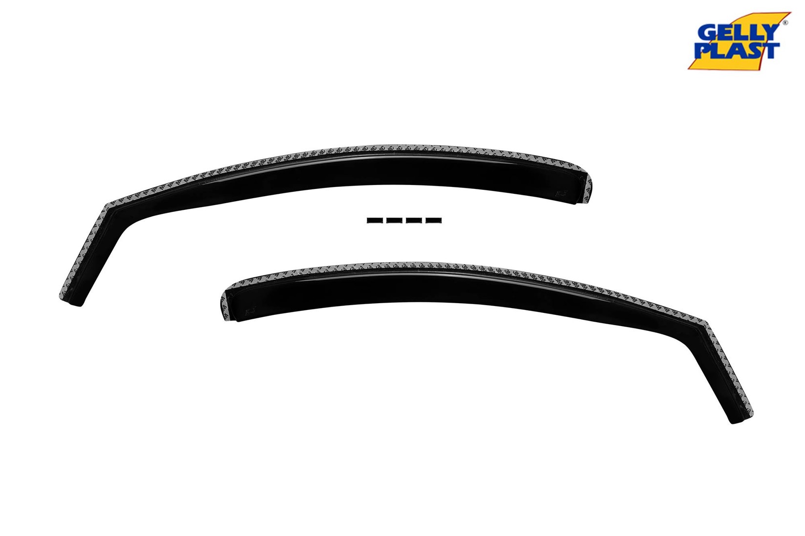 GELLYPLAST Предни ветробрани Gelly Plast за Dacia Duster по 2018  со 5 врати, црни 2 бројки