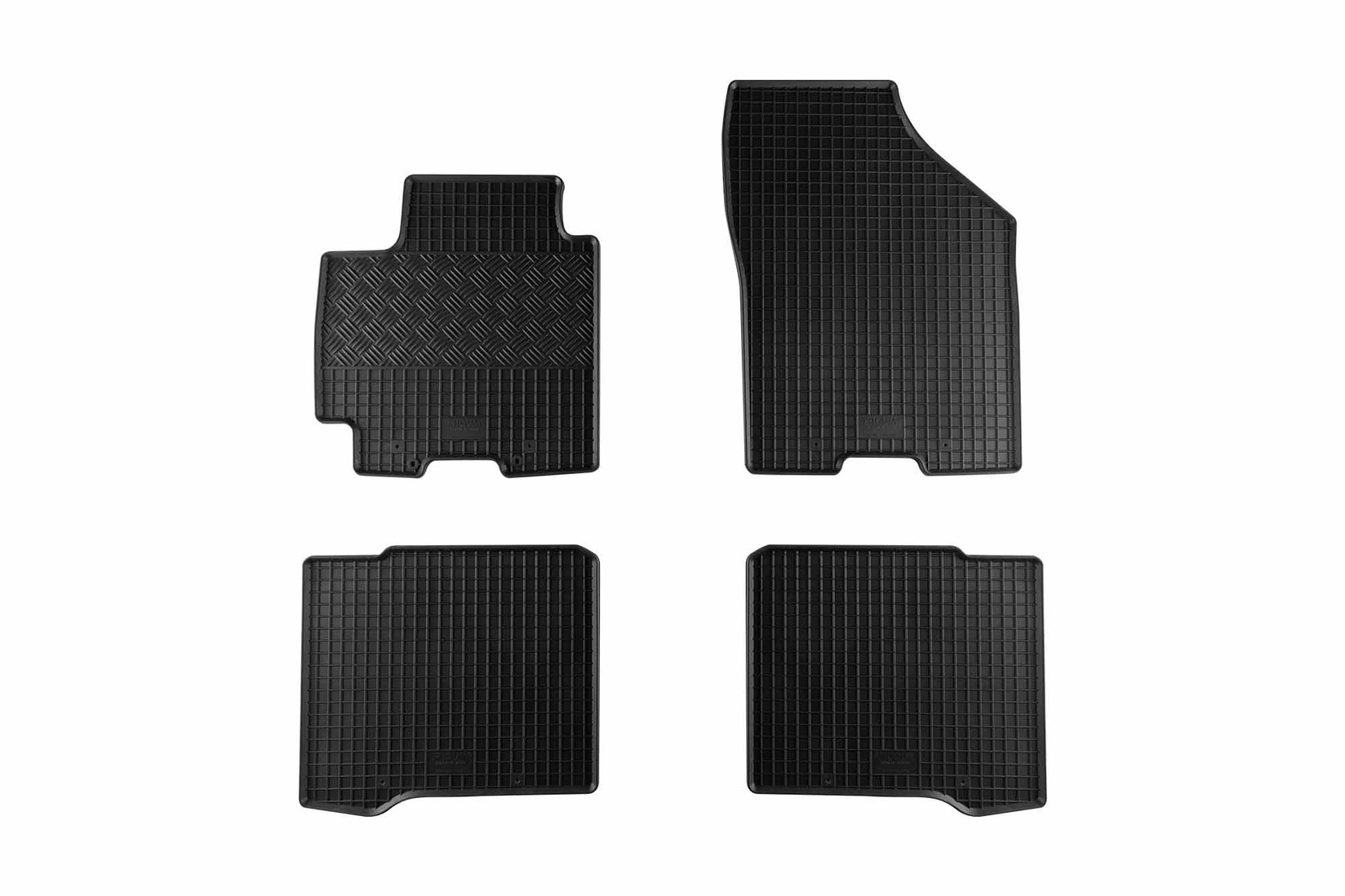 RIGUM Гумени патосници за Suzuki Baleno по 2016 година 4 дела црни