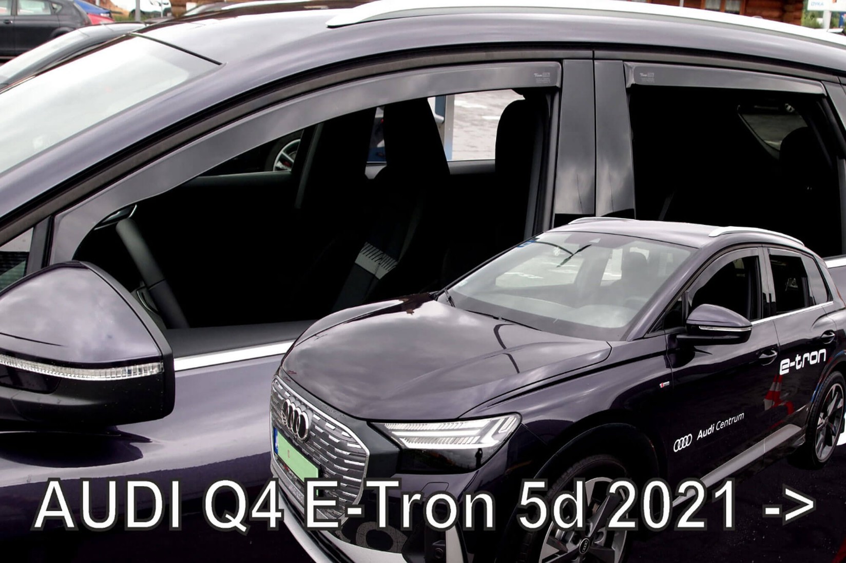 HEKO Комплет ветробрани Heko за Audi Q4 E-tron 5 врати после 2021  4 бр.
