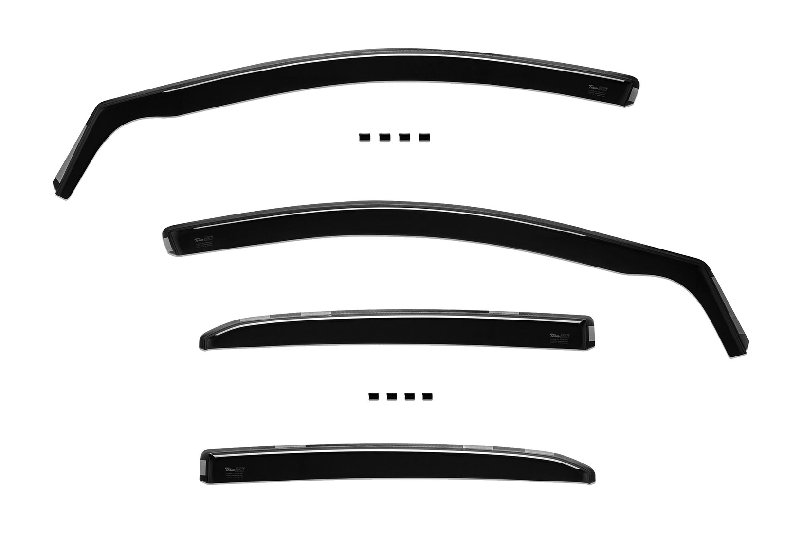 HEKO Комплет ветробрани Heko за Toyota Corolla 4 врати седан после 2013  4 бр.