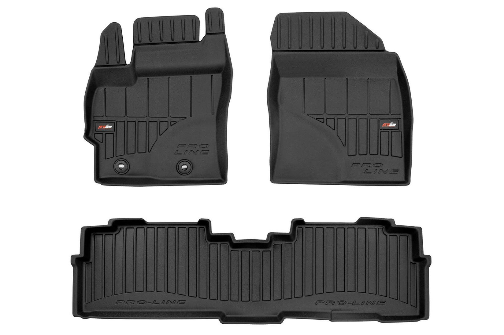 FROGUM 3D Гумени патосници за Toyota Verсо II 2009-2018 4 дела црни