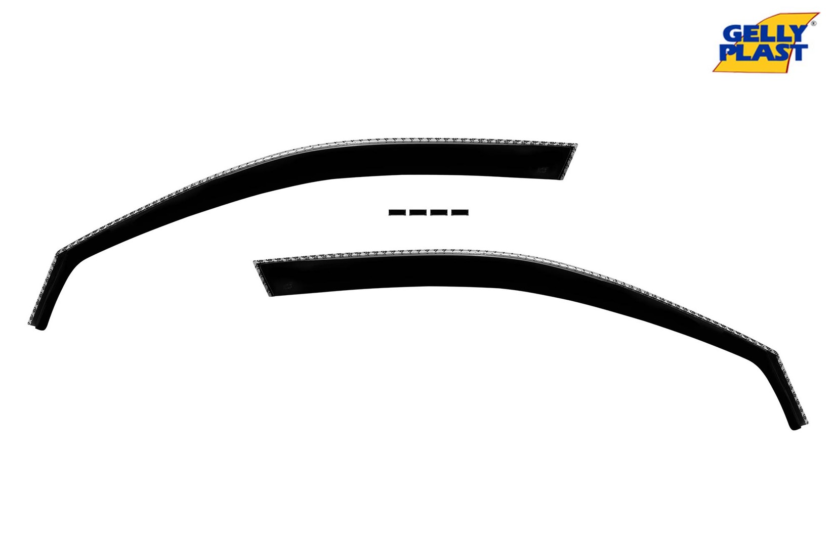 GELLYPLAST Предни ветробрани Gelly Plast за Audi A4 B6 4 врати седан 2000-2005, 2 бр., црни