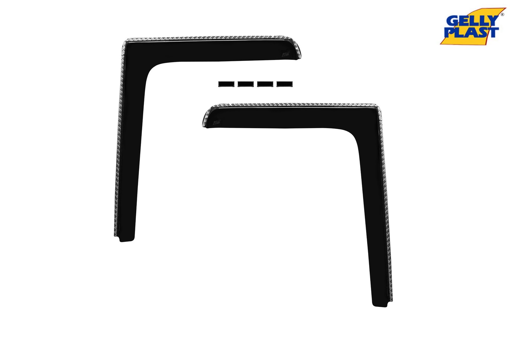 GELLYPLAST Предни ветробрани Gelly Plast за DAF 95/XF/105 после 1997 , 2 бр., црни