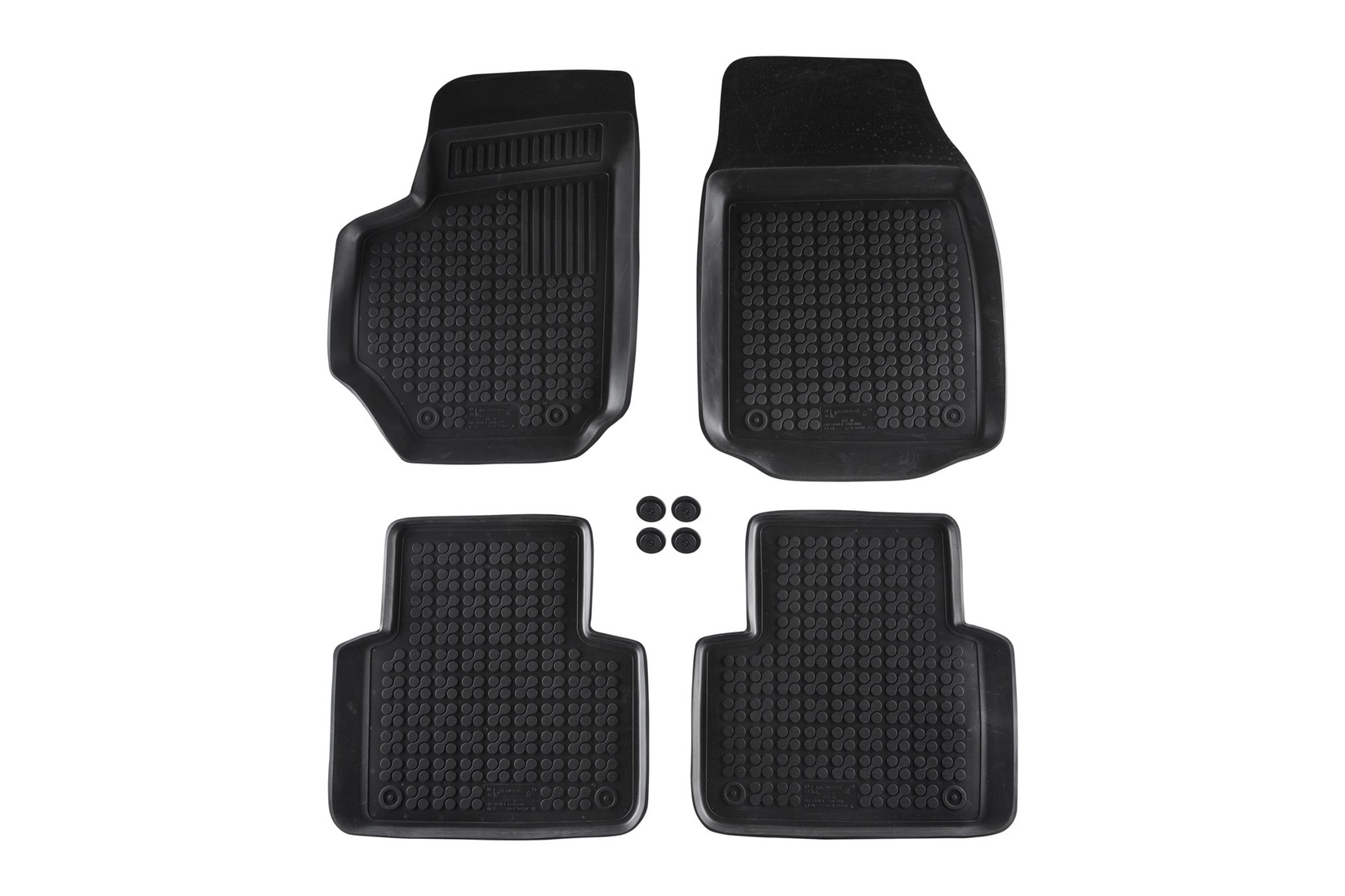 REZAW-PLAST Гумени патосници за Fiat Croma 2005-2011 4 дела црни