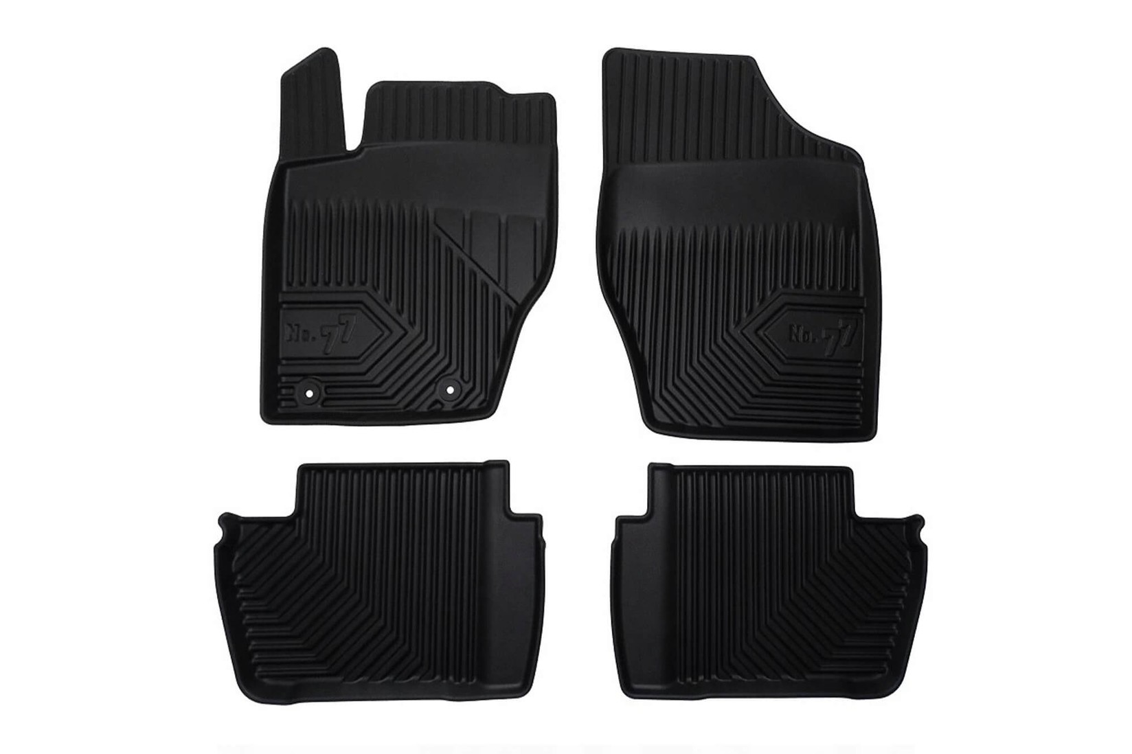 FROGUM 2.5D Гумени патосници модел 77 за Peugeot 307 караван 2001-2007 4 дела црни