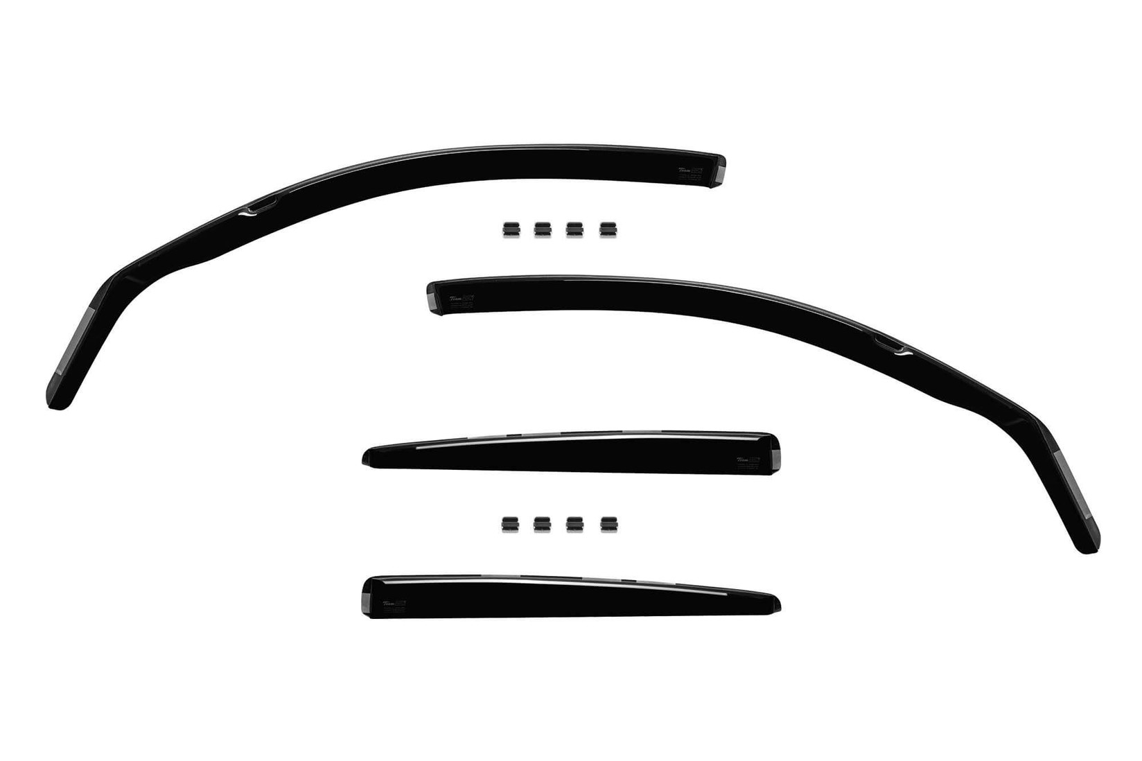 HEKO Комплет ветробрани Heko за Nissan Almera N16 5 врати хечбек 2000-2006  4 бр.