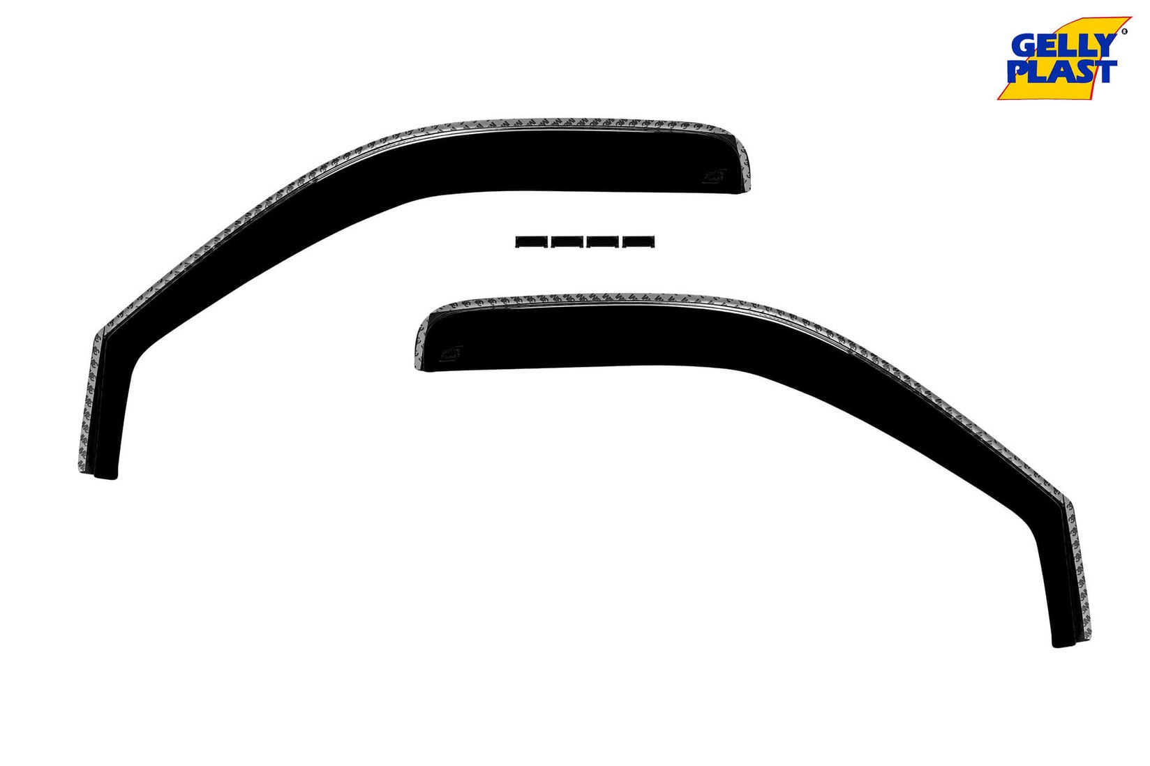 GELLYPLAST Предни ветробрани Gelly Plast за Ford Ranger 2002-2005 со 4 врати, црни 2 бројки