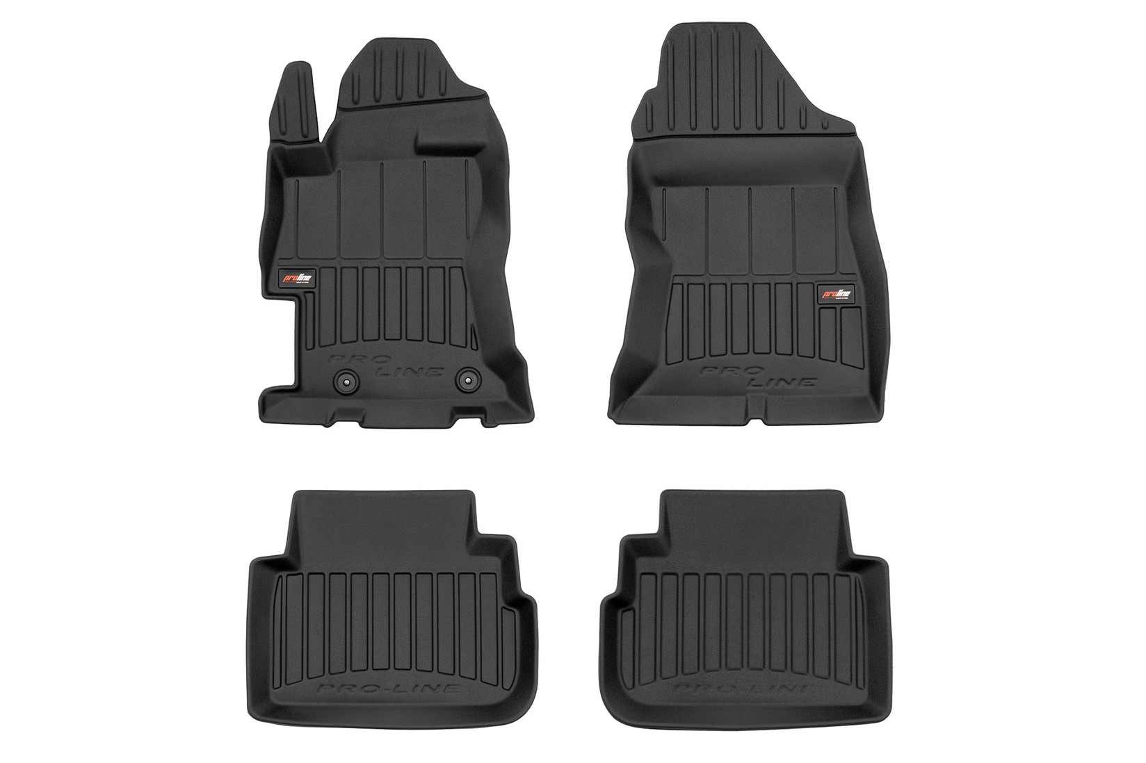 FROGUM 3D Гумени патосници за Subaru XV II по 2018 година 4 дела црни