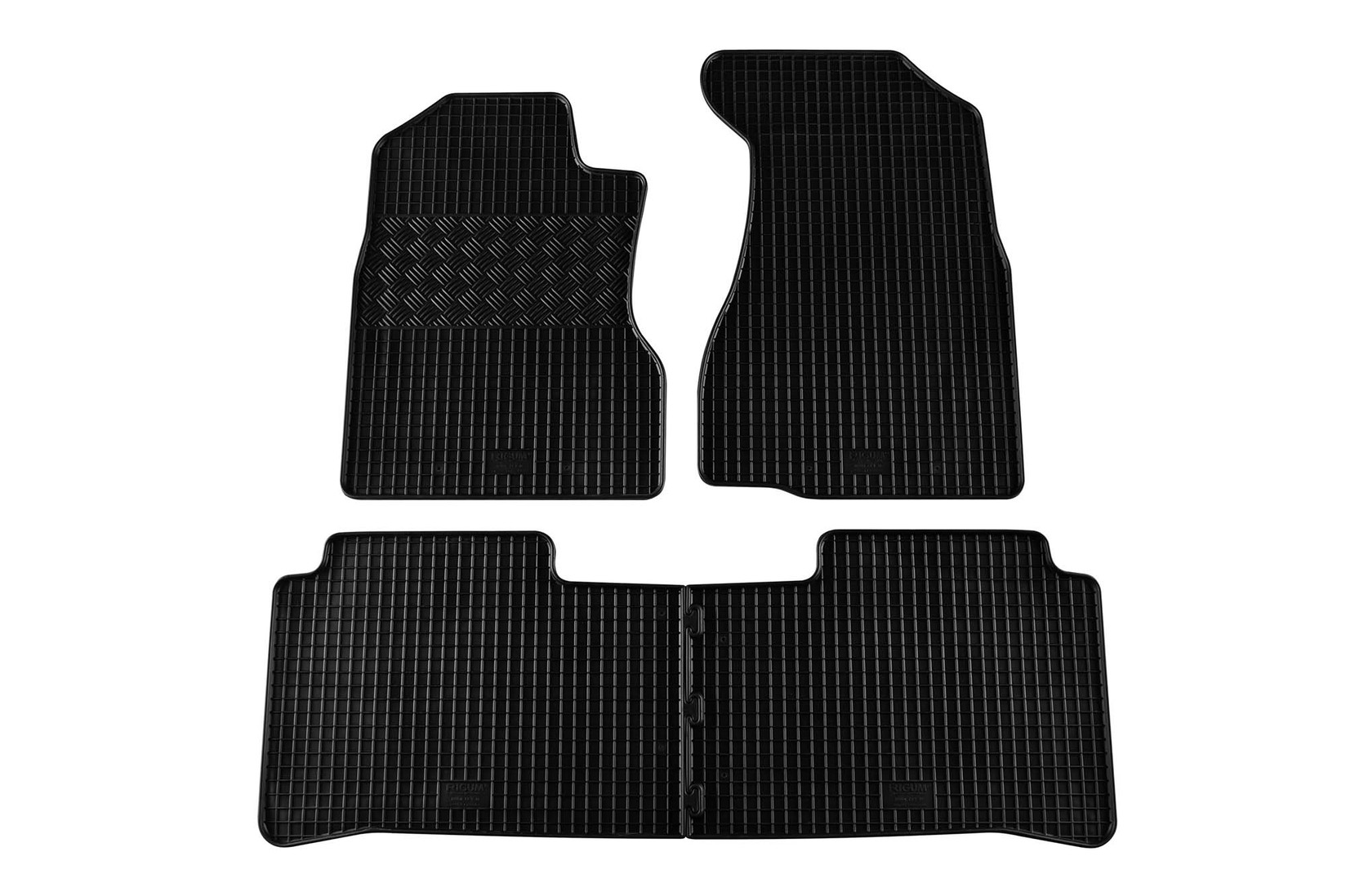 RIGUM Гумени патосници за Honda CR-v 2001-2006 4 дела црни