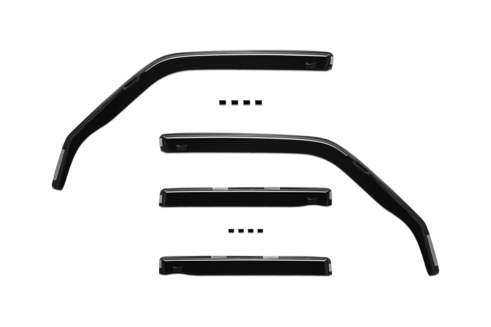 HEKO Комплет ветробрани Heko за Toyota Land Cruiser 90 PRADO 5 врати 1996-2002 4 бр.