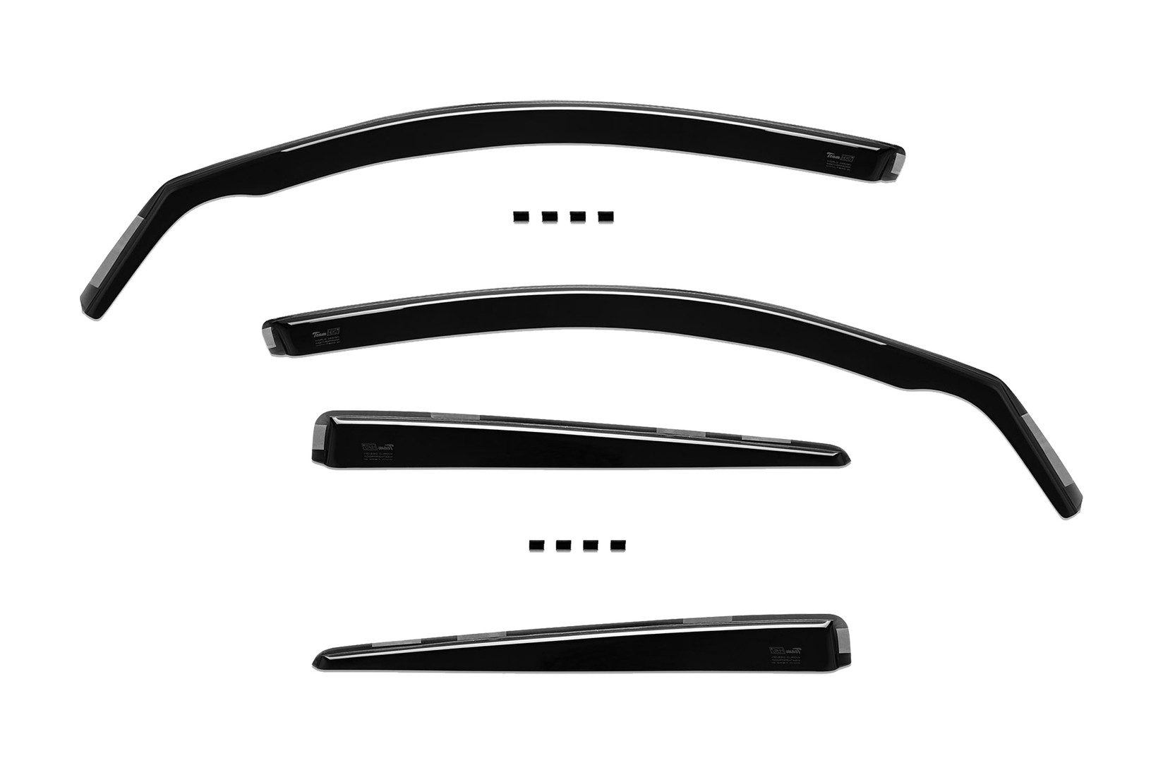 HEKO Комплет ветробрани Heko за Mazda 3 5 врати хечбек 2003-2009 4 бр.