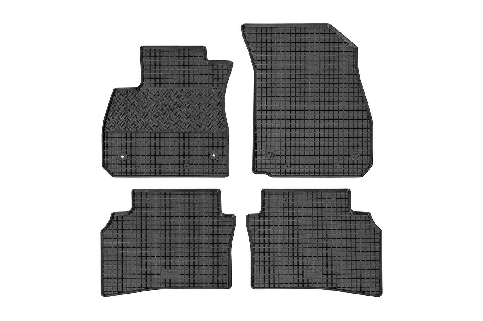 RIGUM Гумени патосници за Opel Insignia по 2017 година 4 дела црни
