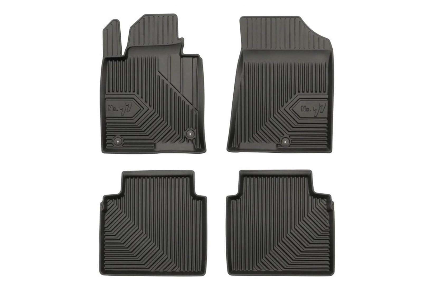 FROGUM 2.5D Гумени патосници модел 77 за Kia Optima по 2015 година 4 дела црни