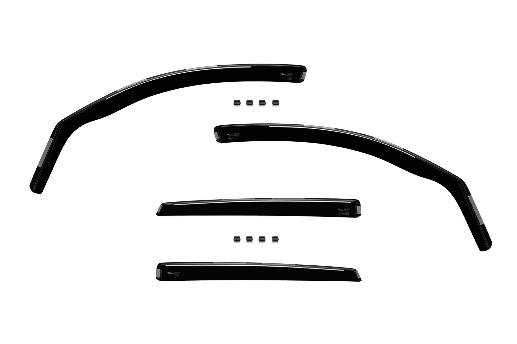 HEKO Комплет ветробрани Heko за Audi Q5 5 врати после 2009  4 бр.