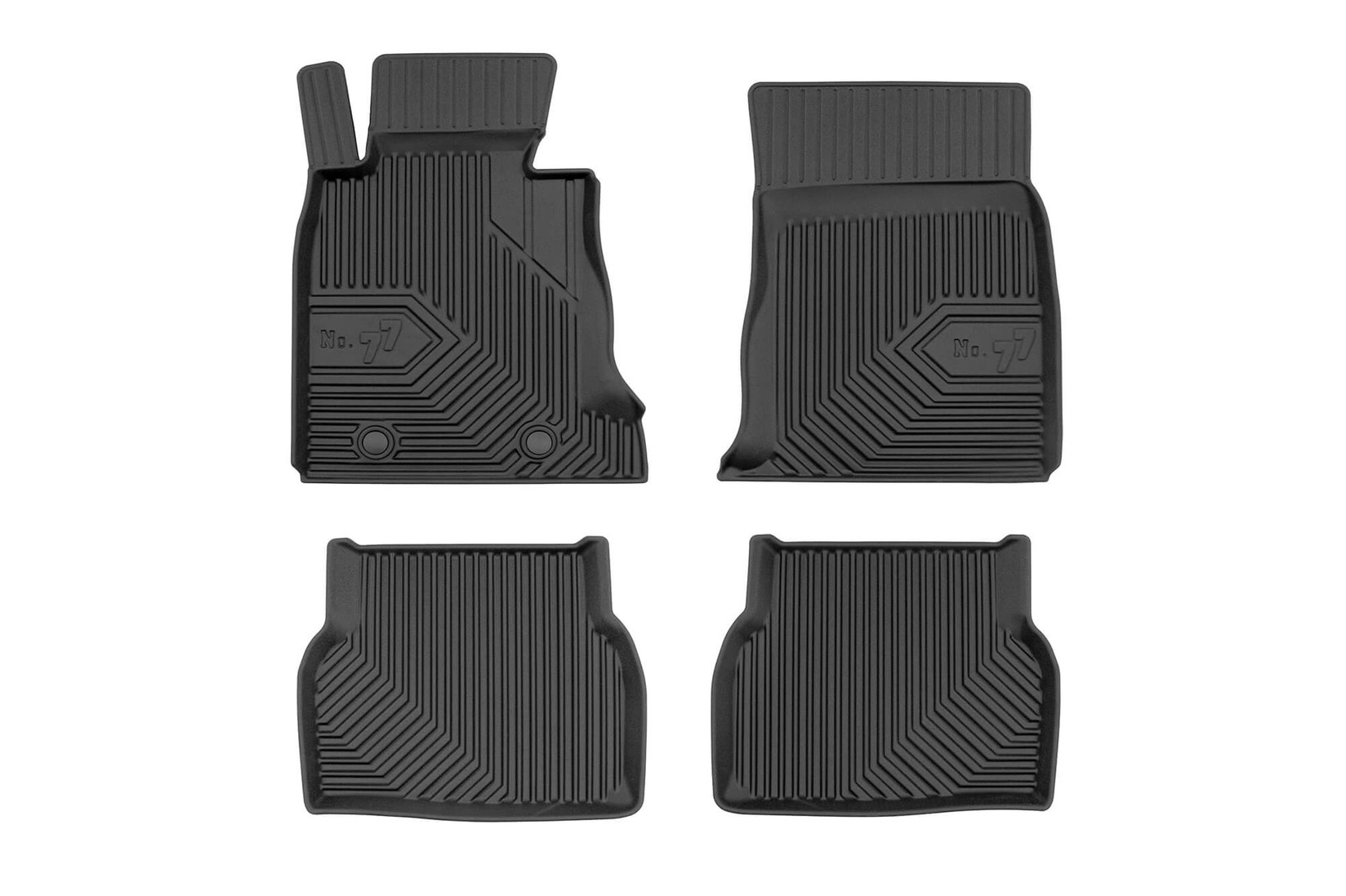 FROGUM 2.5D Гумени патосници модел 77 за BMW 5 E39 1995-2004 4 дела црни