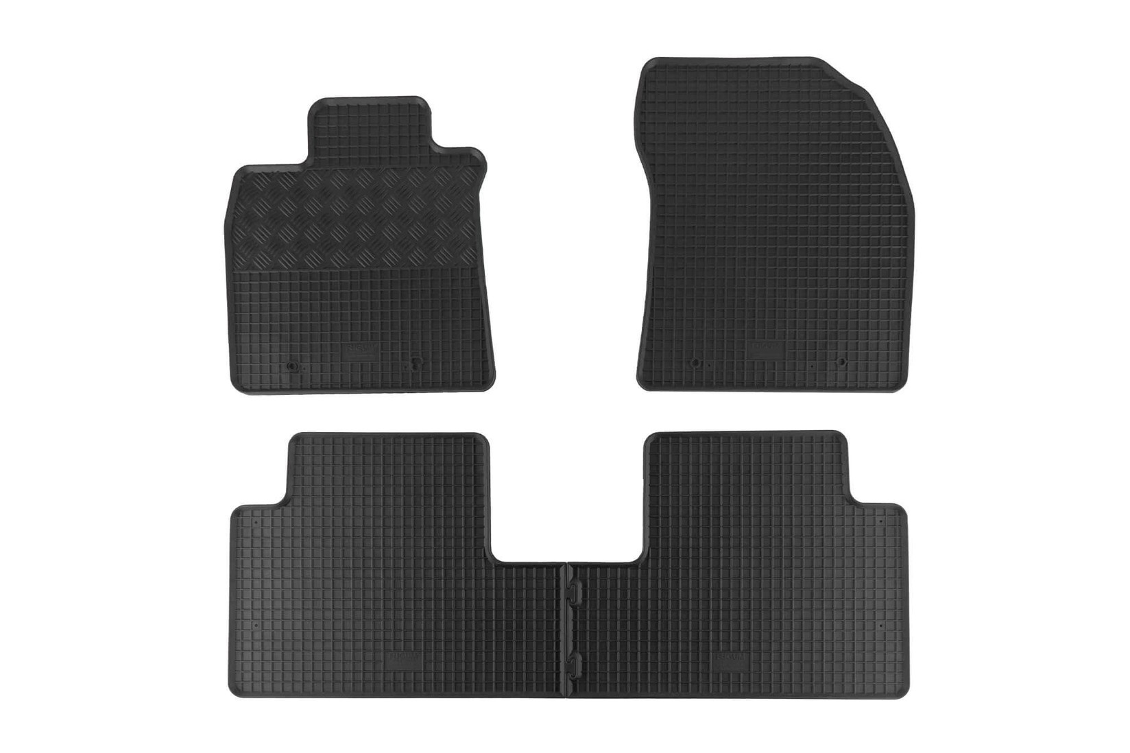 RIGUM Гумени патосници за Toyota Avensis 2009-2018 4 дела црни