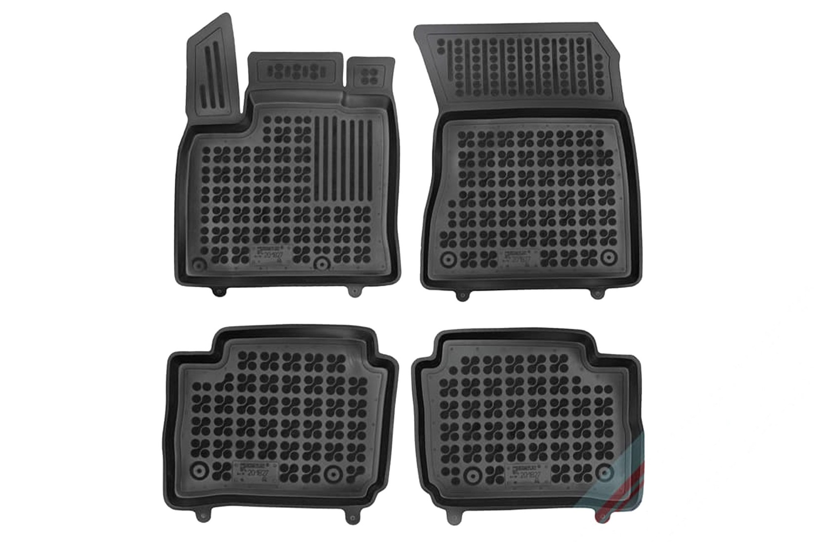 REZAW-PLAST Гумени патосници за Nissan Qashqai E-Power по 2022 година 4 дела црни