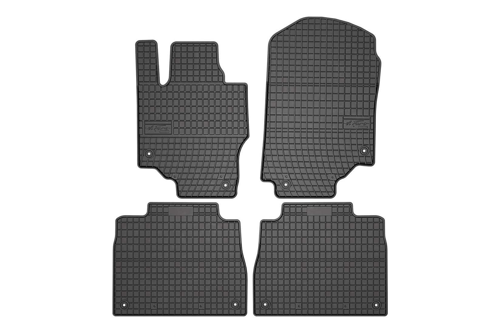 FROGUM Гумени патосници за Mercedes GLE W167 по 2019 година 4 дела црни