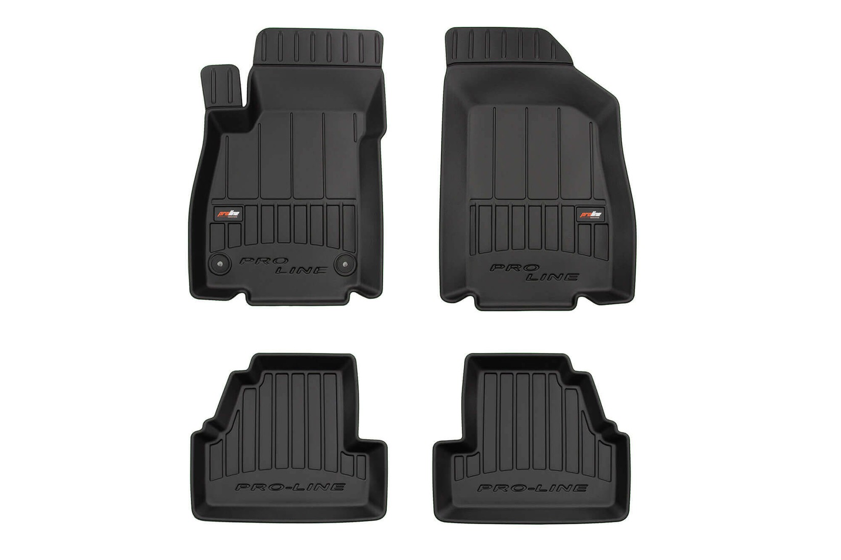 FROGUM 3D Гумени патосници за Opel Mokka X Chevrolet Trax 2013-2019 4 дела црни