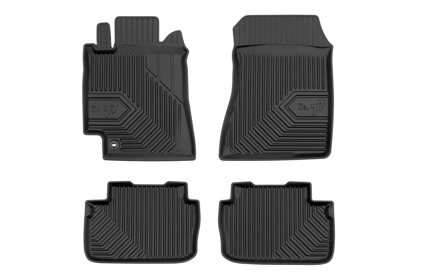 FROGUM 2.5D Гумени патосници модел 77 за Lexus IS 1998-2005 4 дела црни