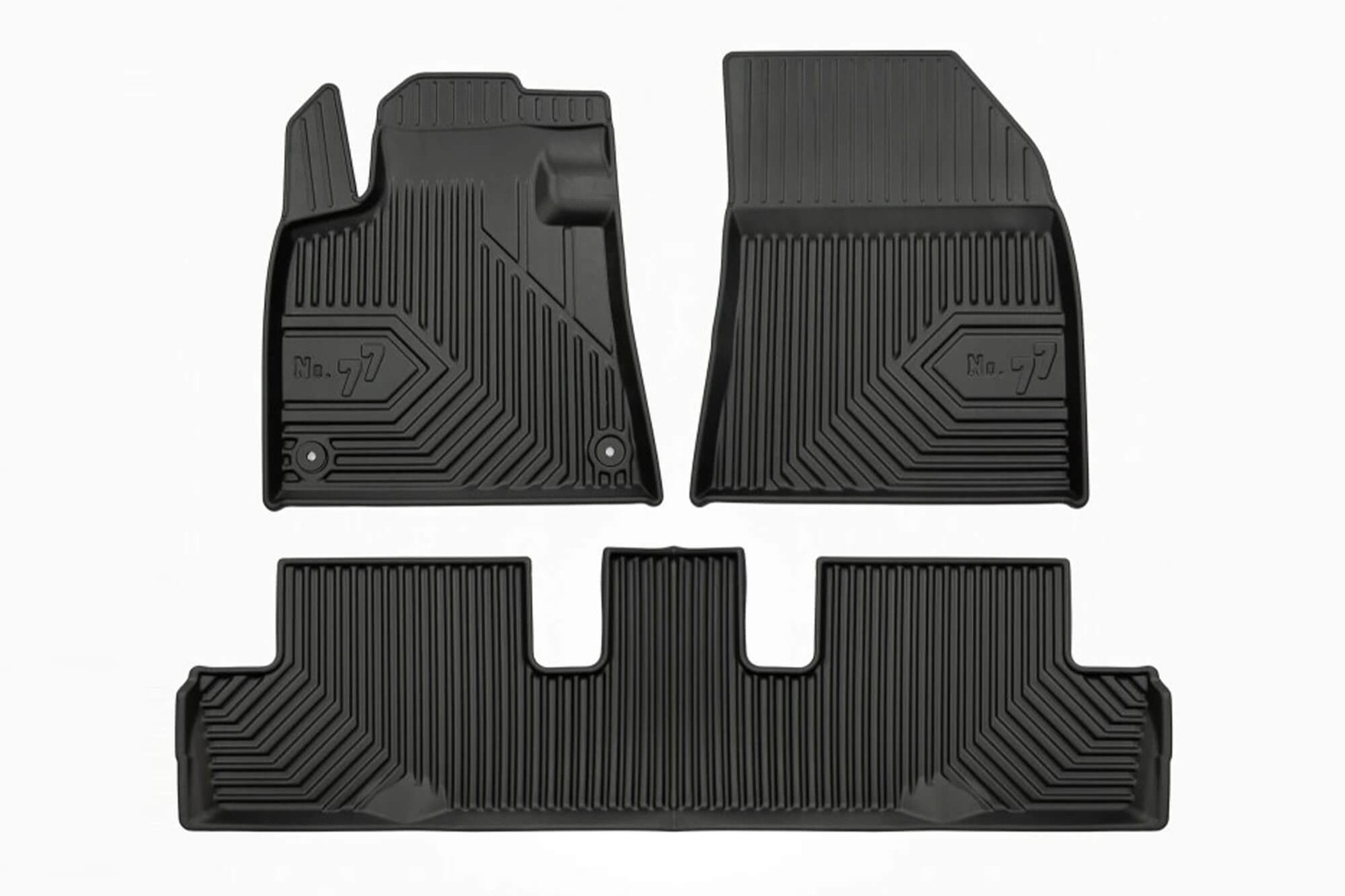 FROGUM 2.5D Гумени патосници модел 77 за Citroen C4 Picasсо 2013-2019 3 дела црни