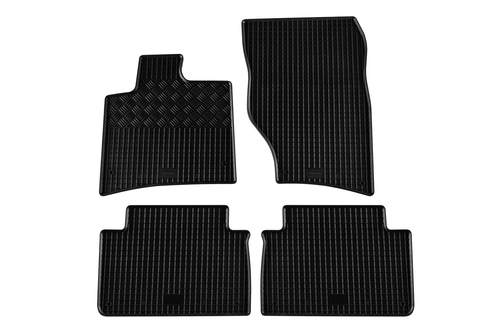 RIGUM Гумени патосници за Audi Q7 2006-2015 4 дела црни