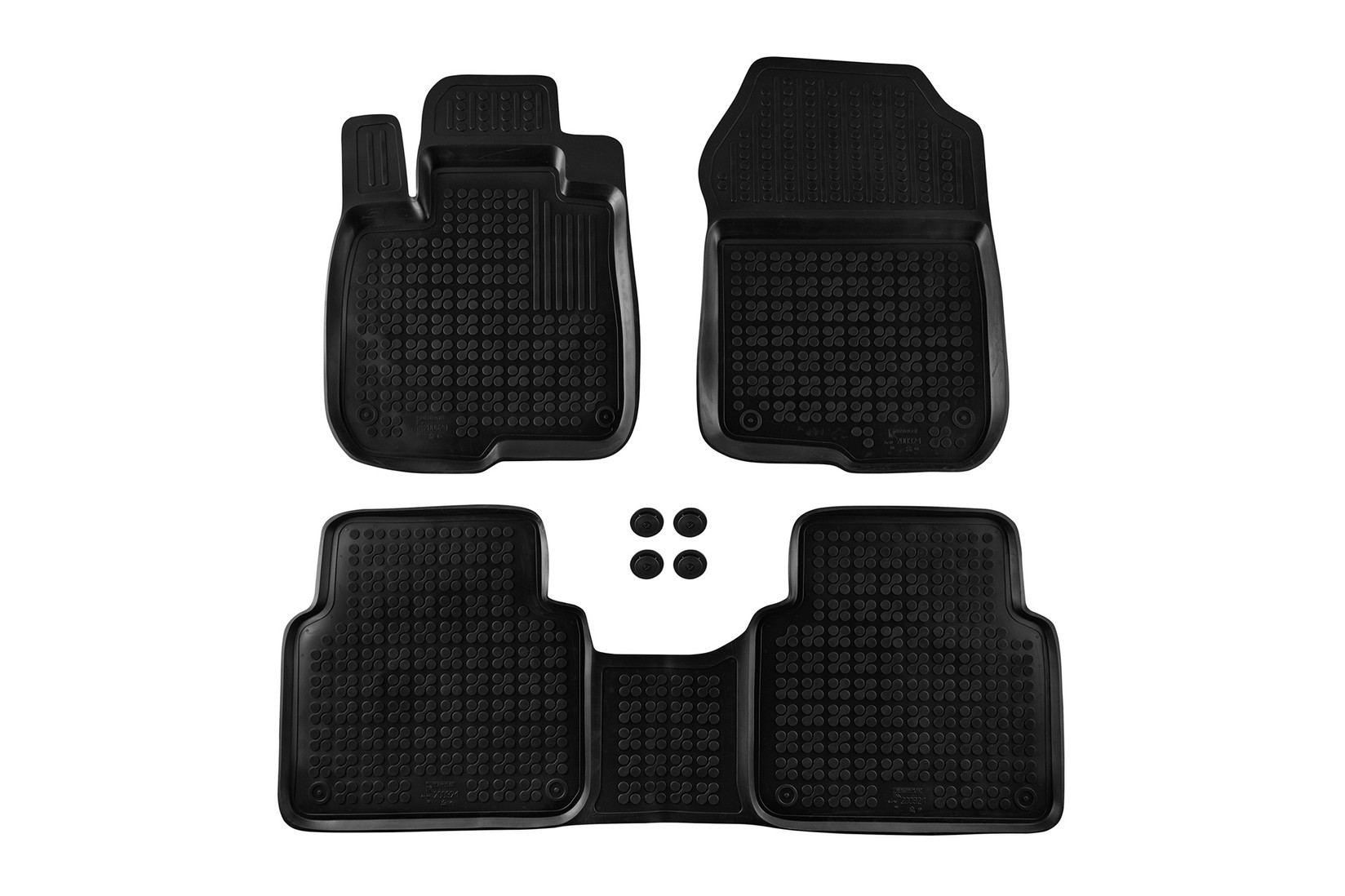 REZAW-PLAST Гумени патосници за Honda CR-v по 2018 година 4 дела црни