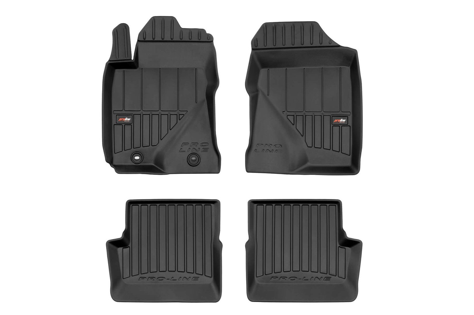 FROGUM 3D Гумени патосници за Toyota Corolla IX E120 2001-2007 4 дела црни