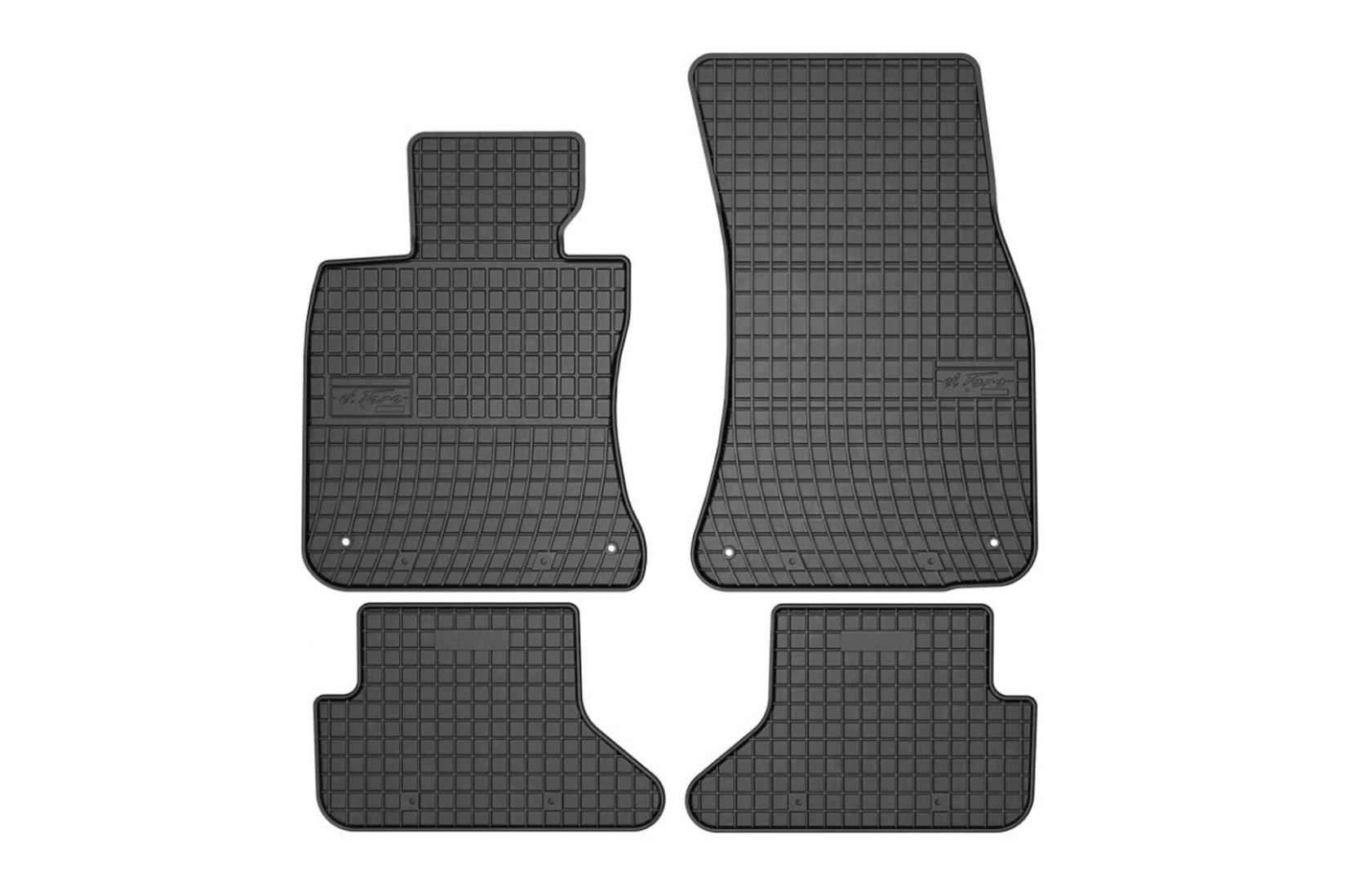 FROGUM Гумени патосници за BMW серија 6 Е64 кабрио 2003-2010 4 дела црни