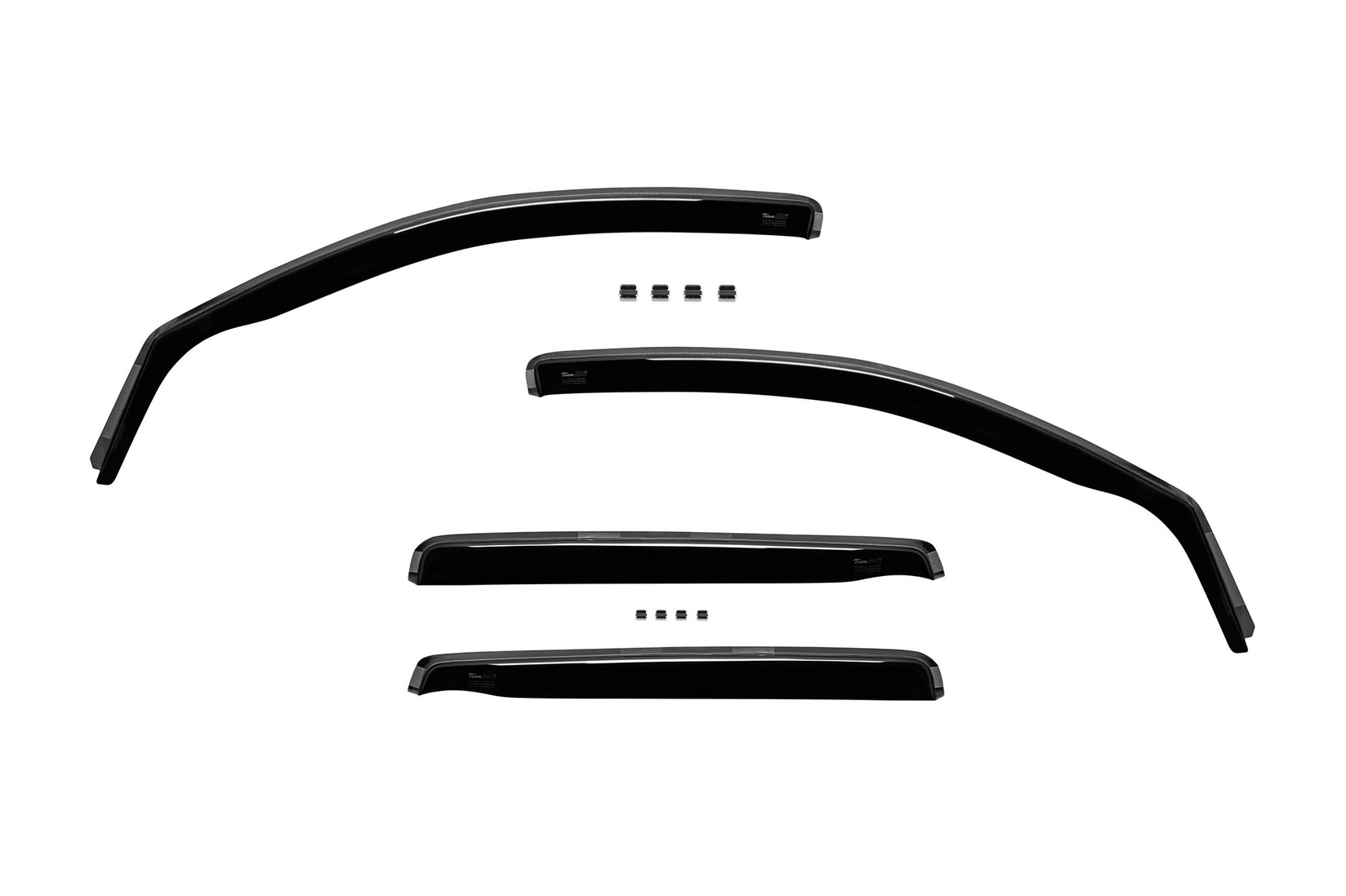 HEKO Комплет ветробрани Heko за Peugeot 4007, Citroen C-crosser 2008-2012 со 5 врати, темно затемнети, 4 бр.