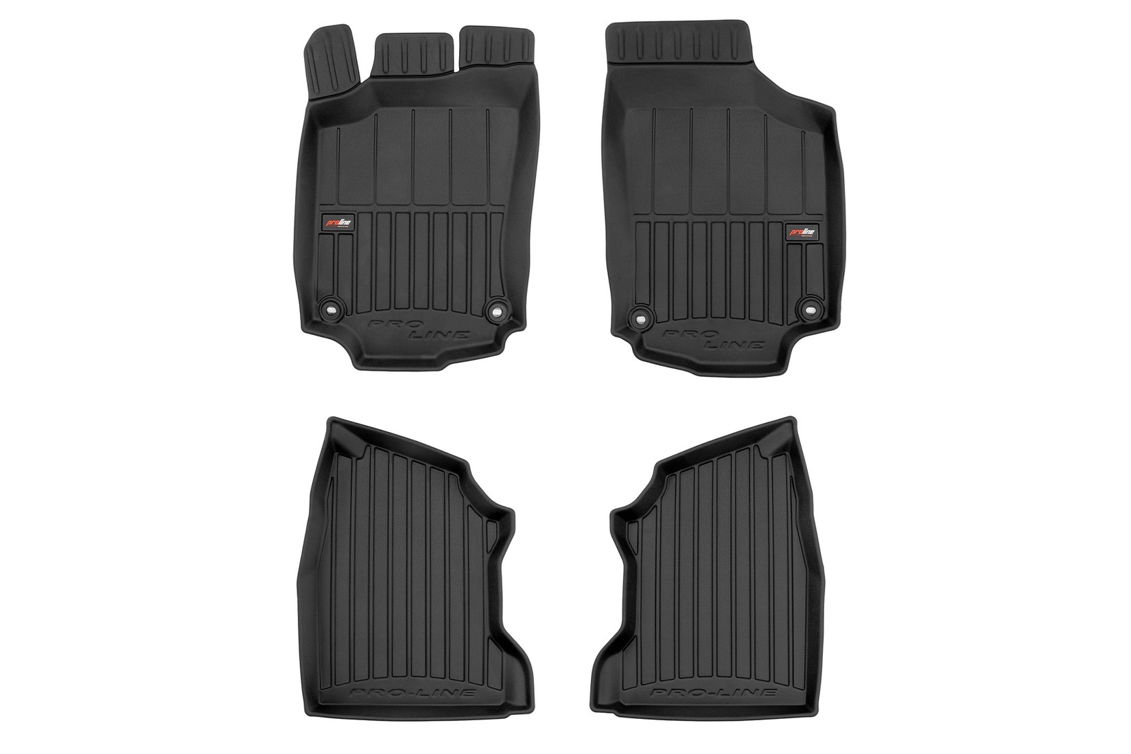 FROGUM 3D Гумени патосници за Opel Combo C 2001-2011 4 дела црни