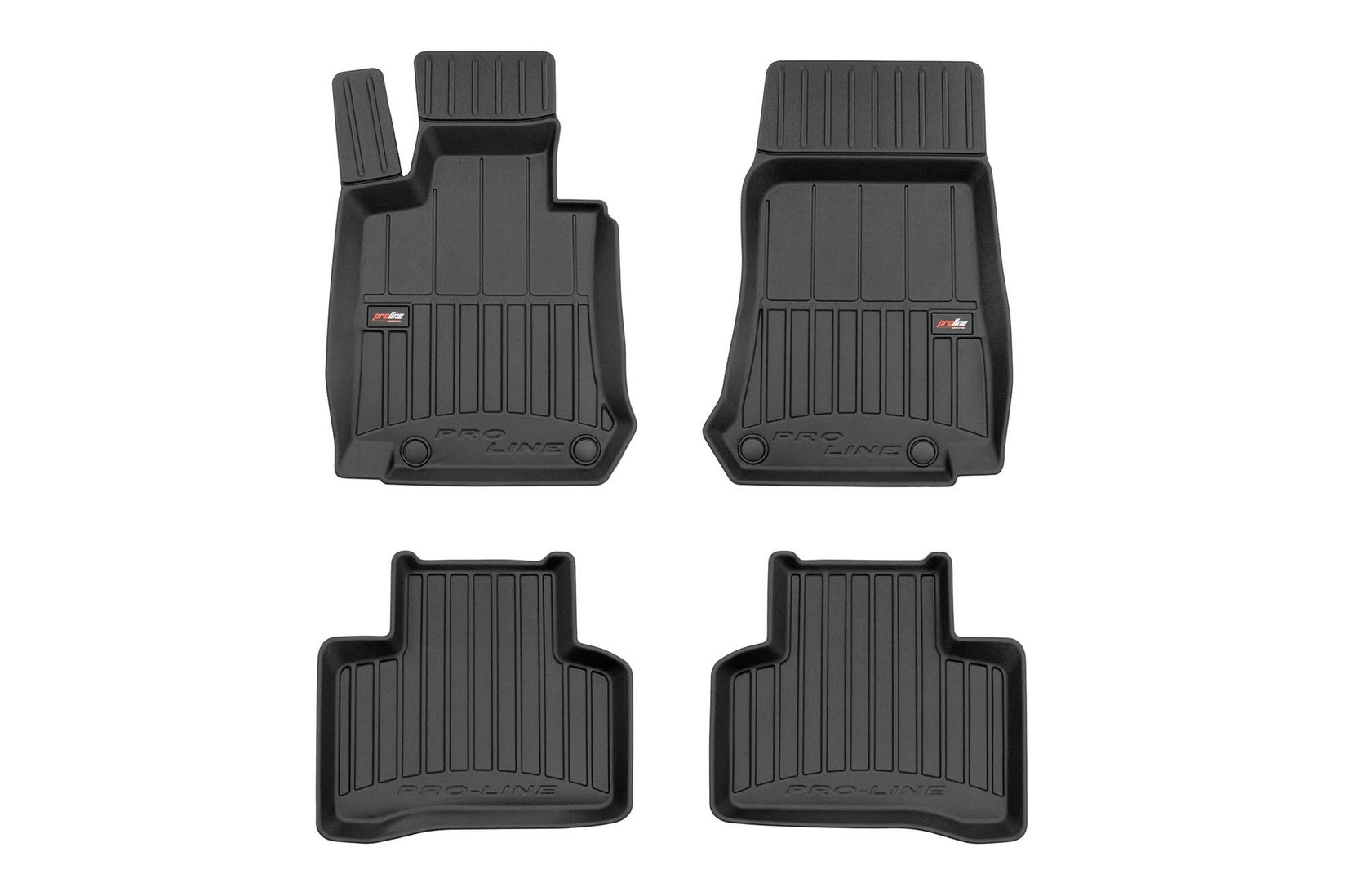 FROGUM 3D Гумени патосници за Mercedes EQC по 2019 година 4 дела црни