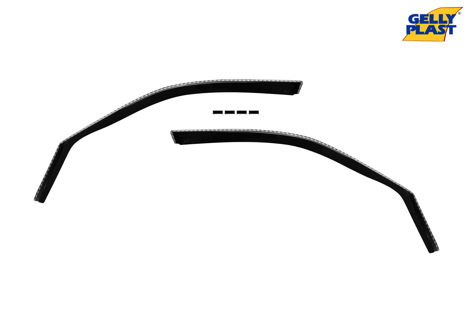 GELLYPLAST Предни ветробрани Gelly Plast за BMW X5 E70 2006-2013, црни 2 бројки