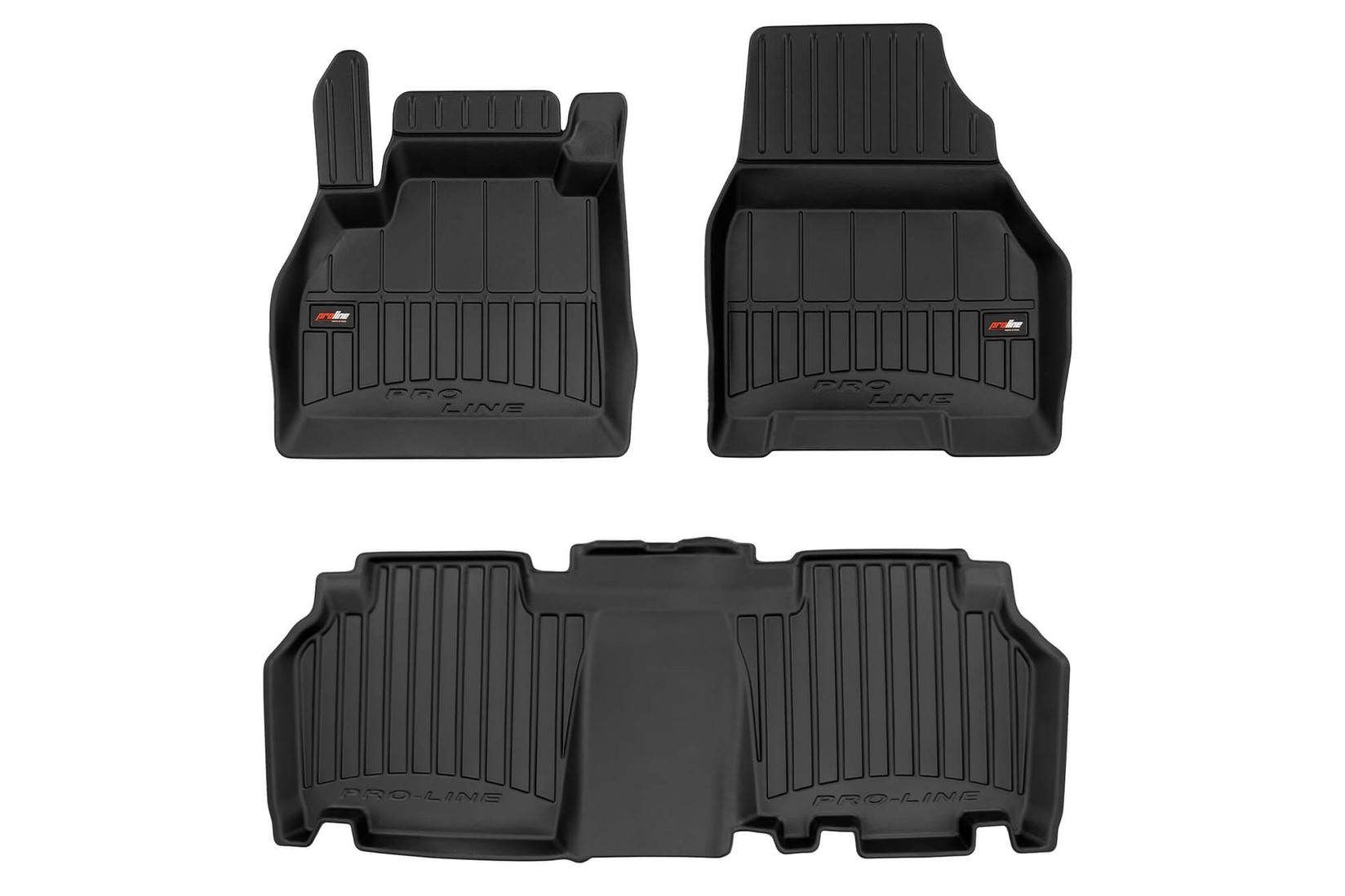 FROGUM 3D Гумени патосници за Mercedes Citan Kombivan по 2012 година 4 дела црни