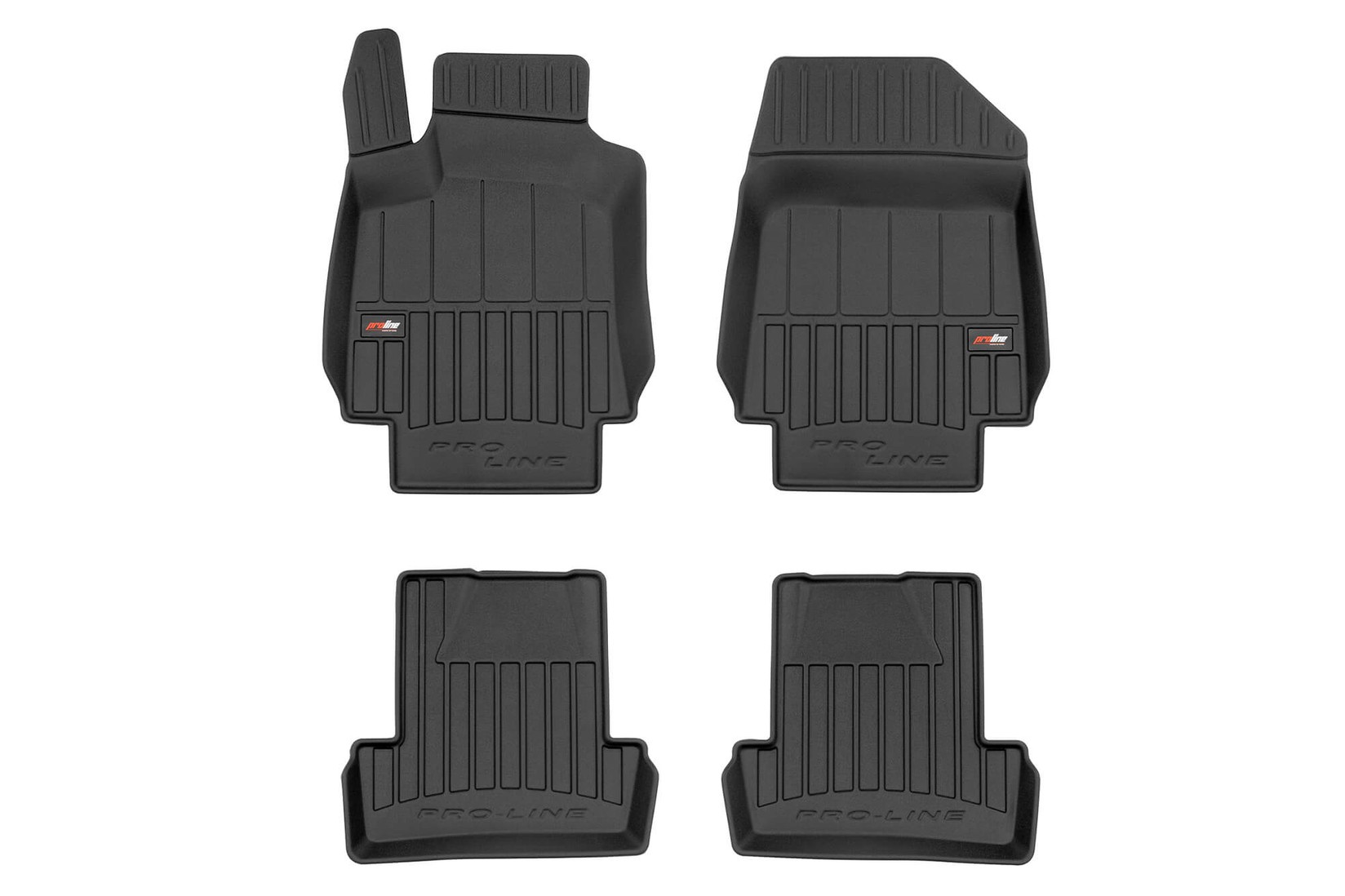 FROGUM 3D Гумени патосници за Renault Clio III 2005-2013 4 дела црни