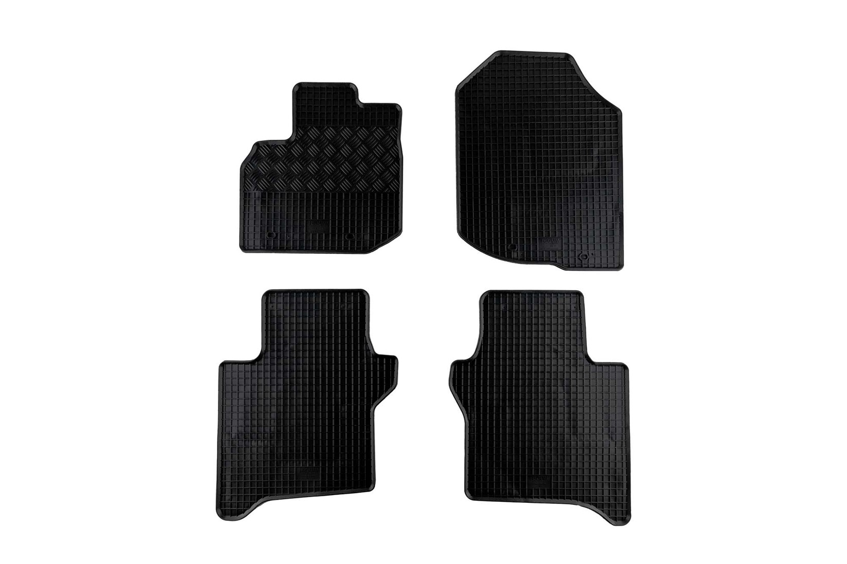 RIGUM Гумени патосници за Honda Jazz по 2009 година 4 дела црни