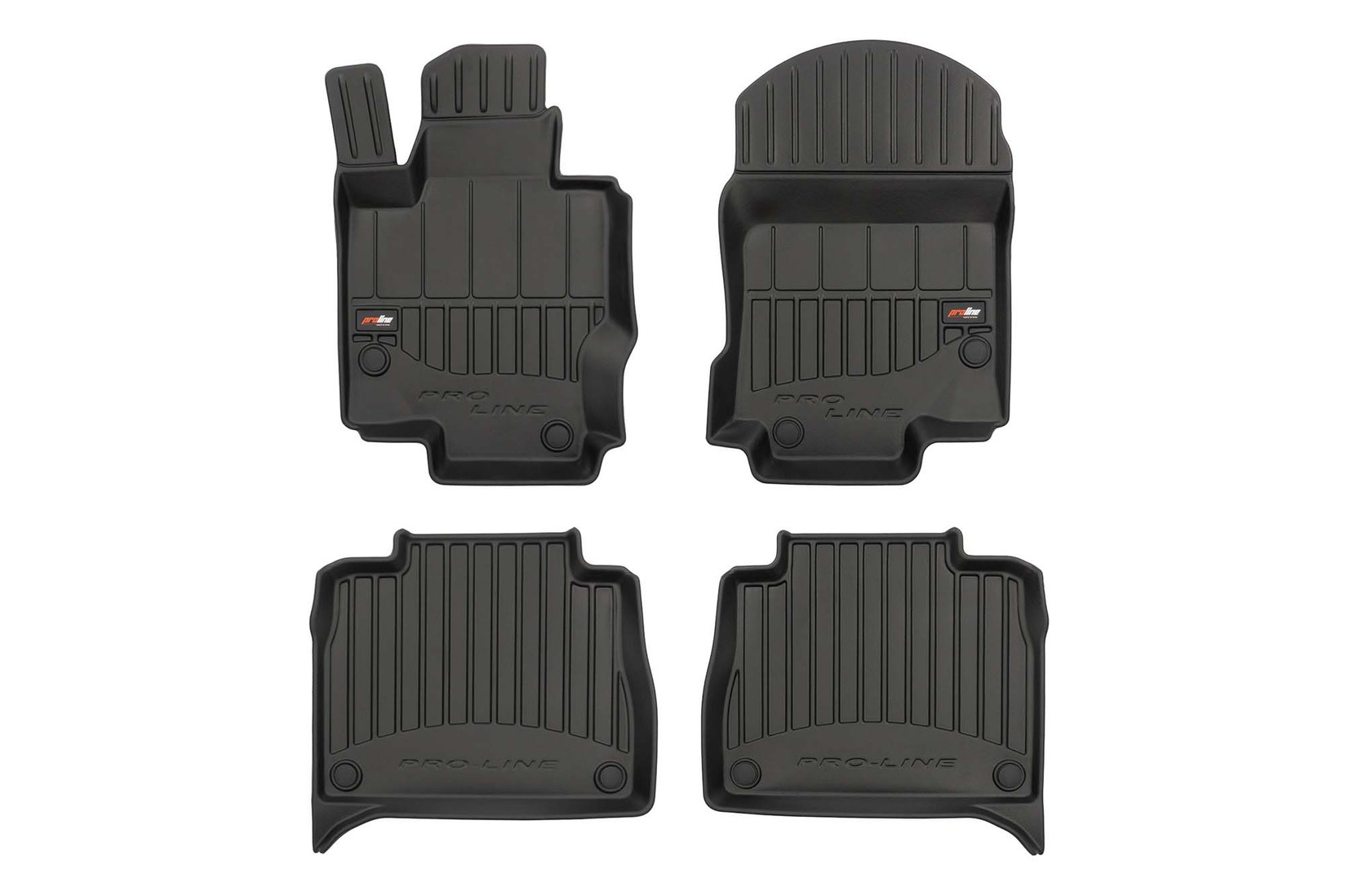 FROGUM 3D Гумени патосници за Mercedes GLE W167 SUV C167 купе по 2019 година 4 дела црни