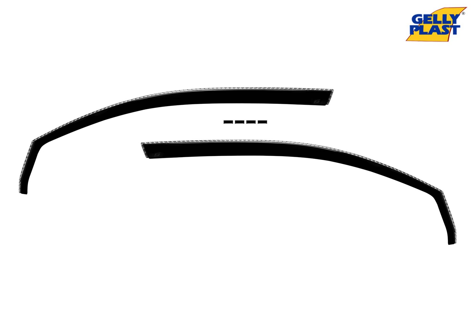 GELLYPLAST Предни ветробрани Gelly Plast за Volkswagen Golf 5, 6 3 врати 2008-2013, 2 бр., црни