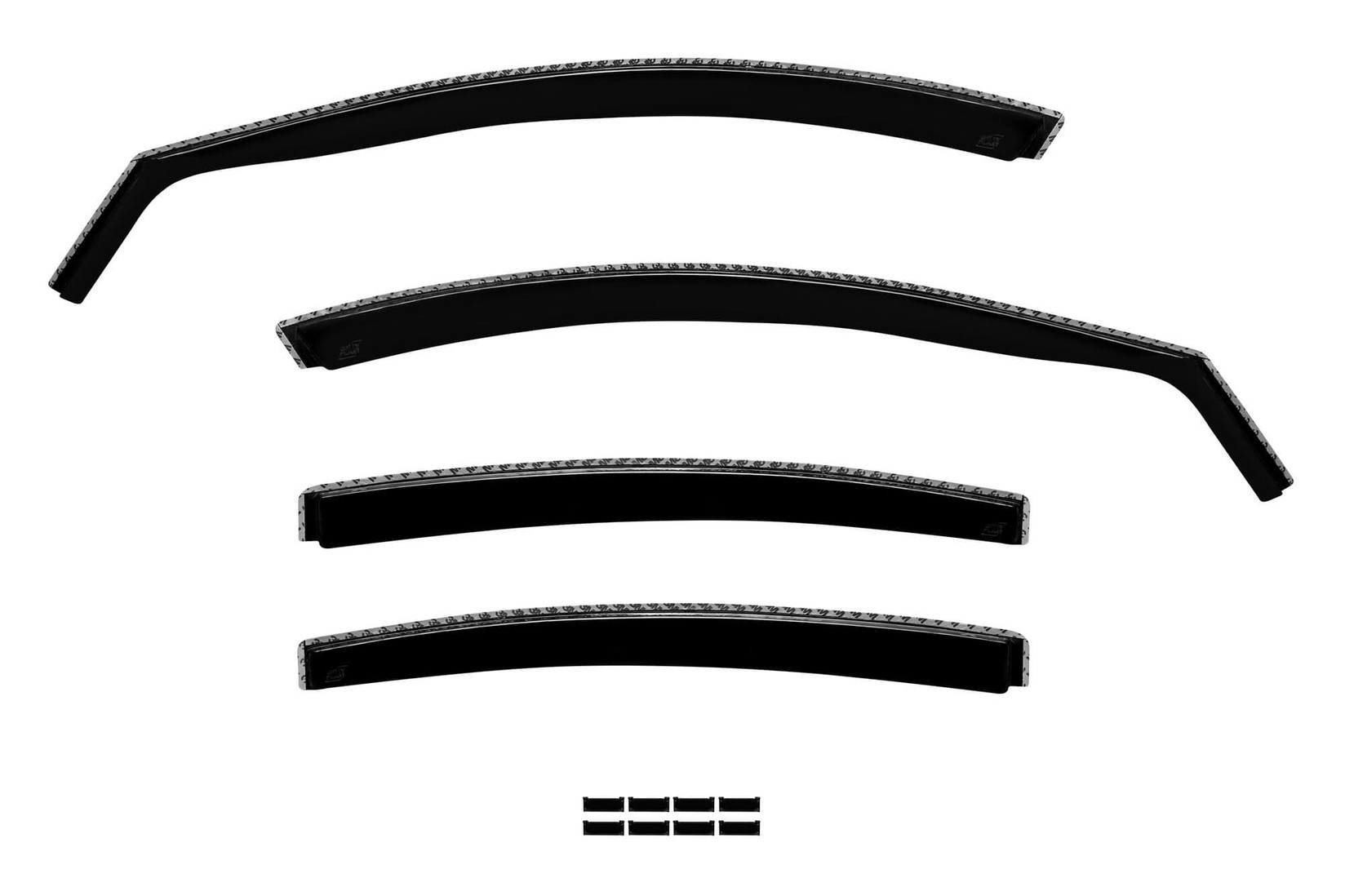 GELLYPLAST Комплет ветробрани Gelly Plast за Alfa Romeo Giulietta по 2010  со 5 врати, црни 4 бројки