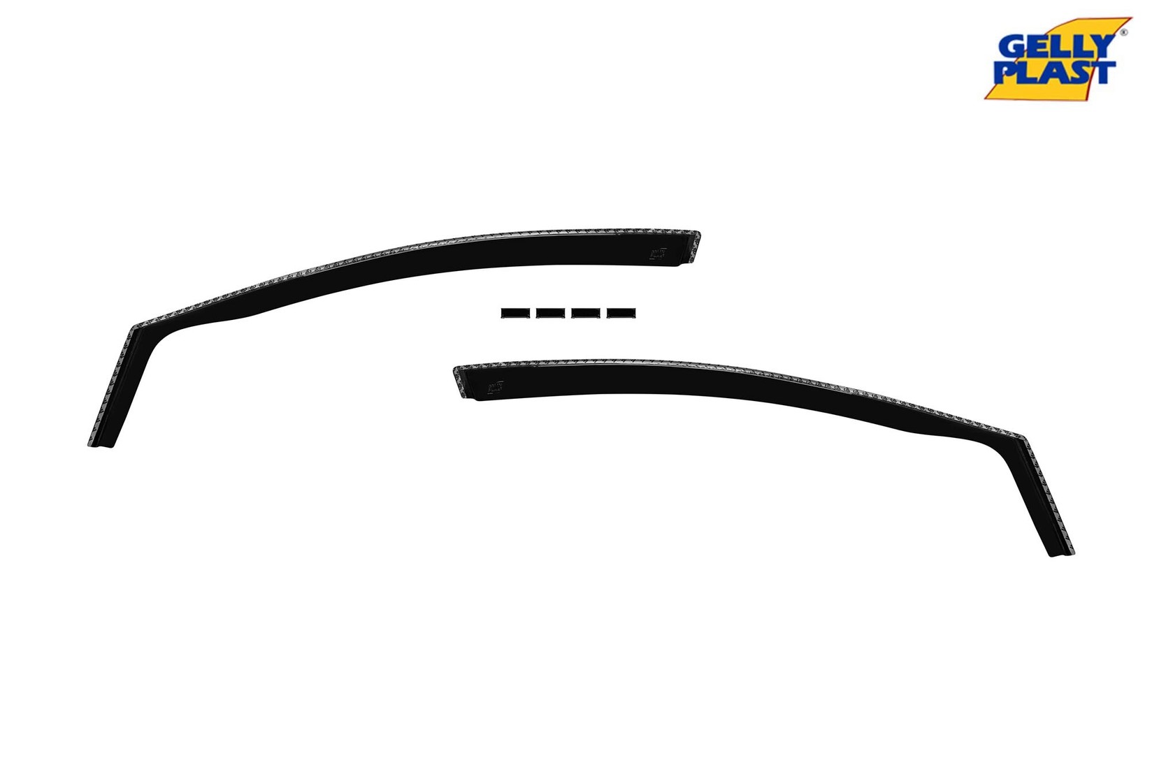 GELLYPLAST Предни ветробрани Gelly Plast за Ford Focus седан. хечбек, караван  2011-2018 со 4/5 врати, црни 2 бројки